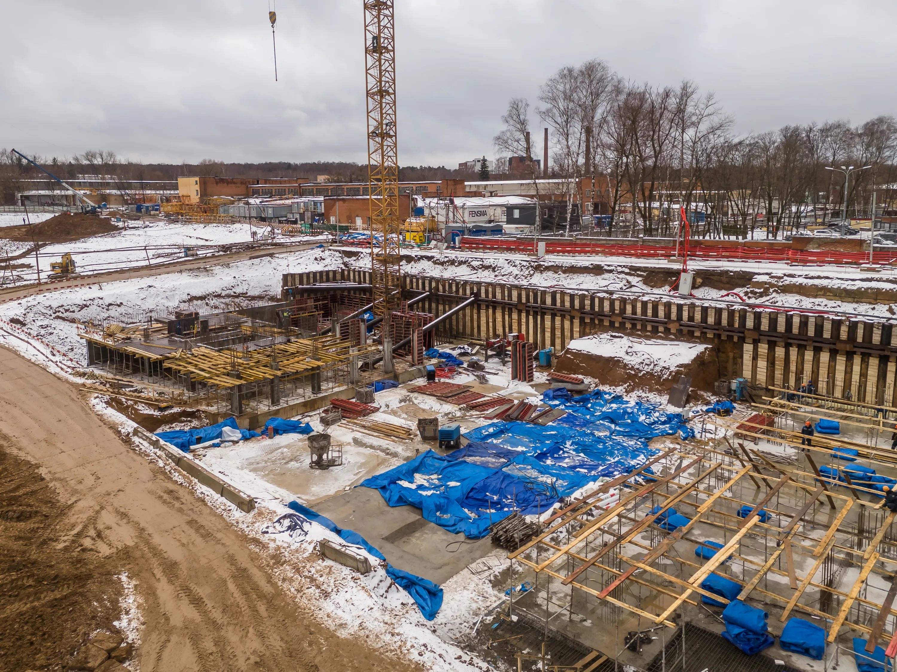 ЖК SET (СEТ) ход строительства