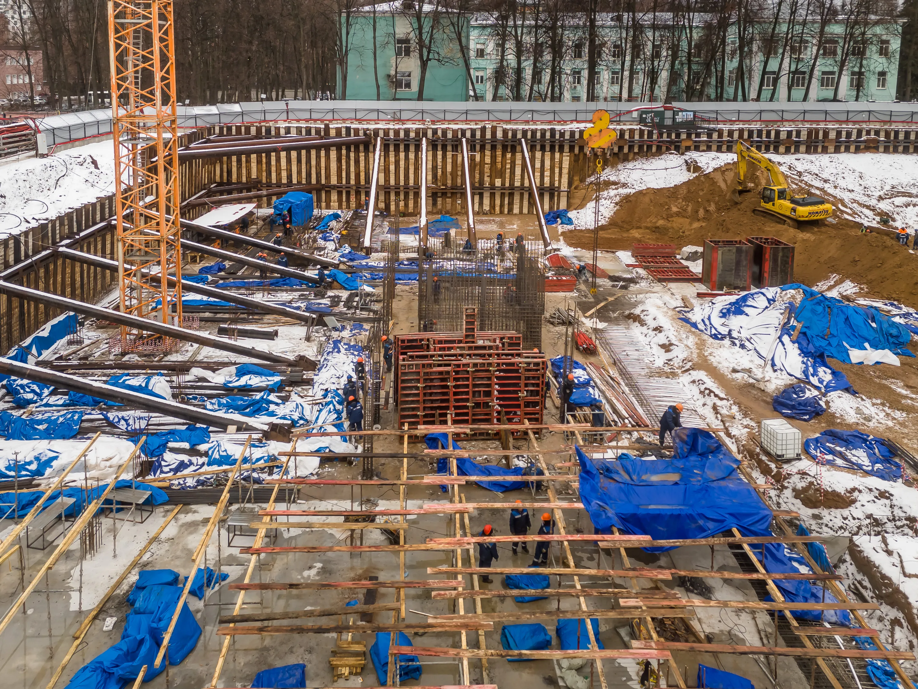 ЖК SET (СEТ) ход строительства