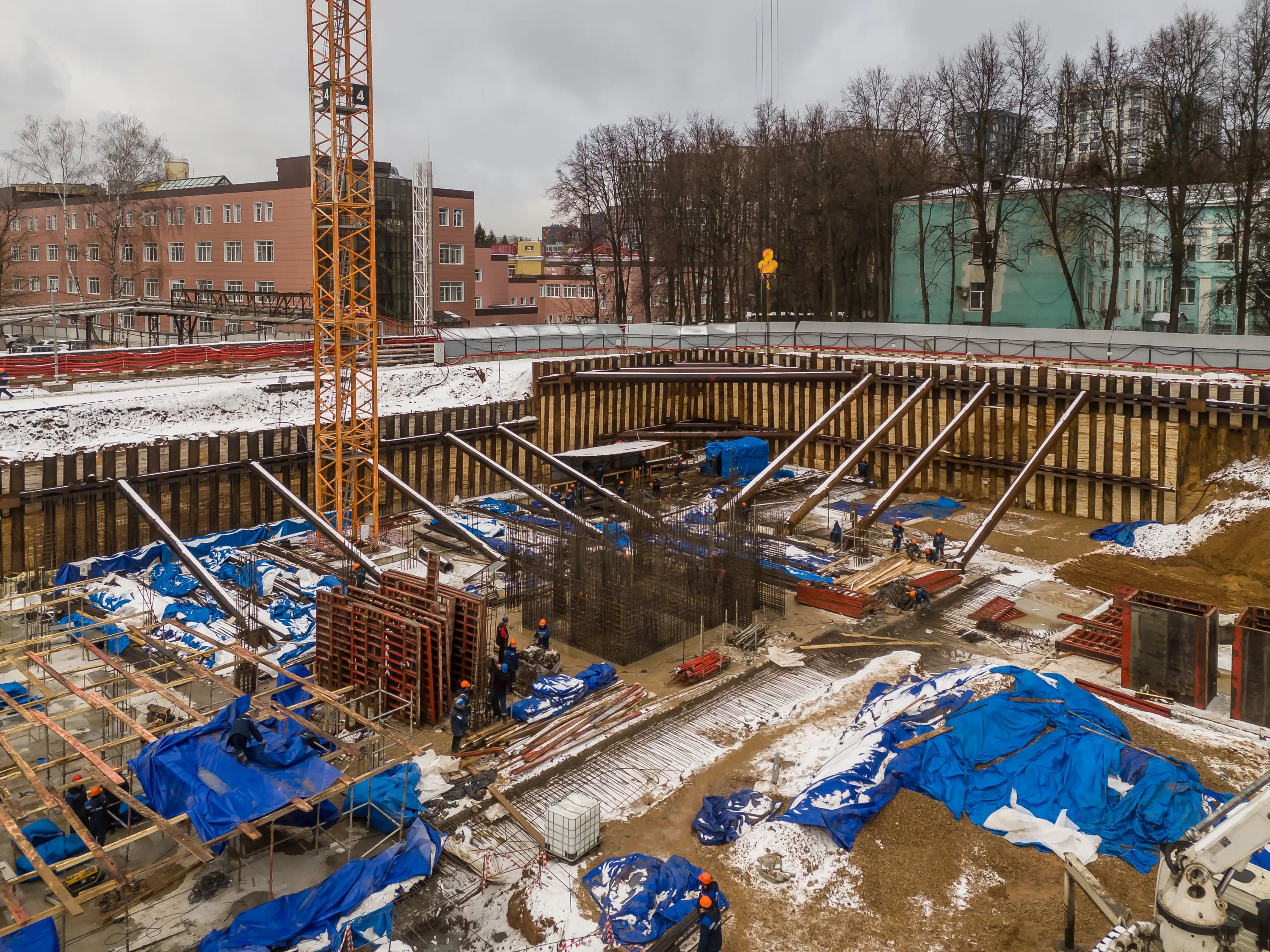 ЖК SET (СEТ) ход строительства