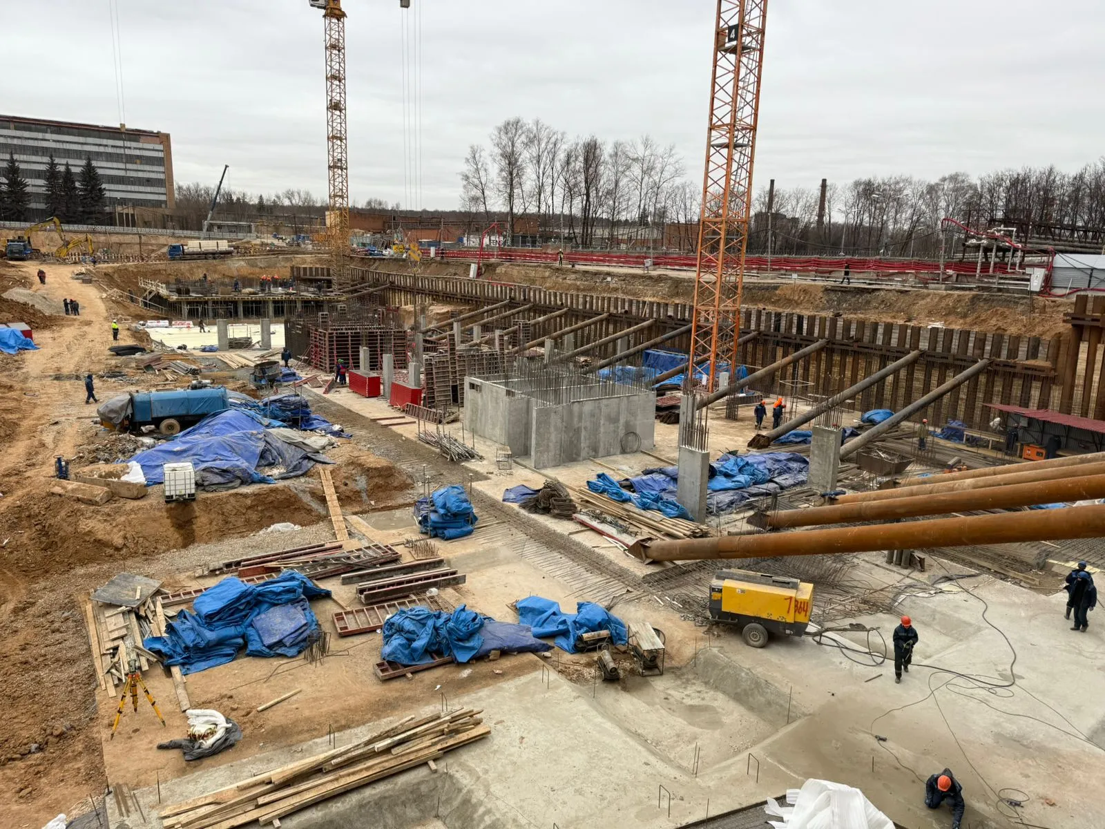 ЖК SET (СEТ) ход строительства