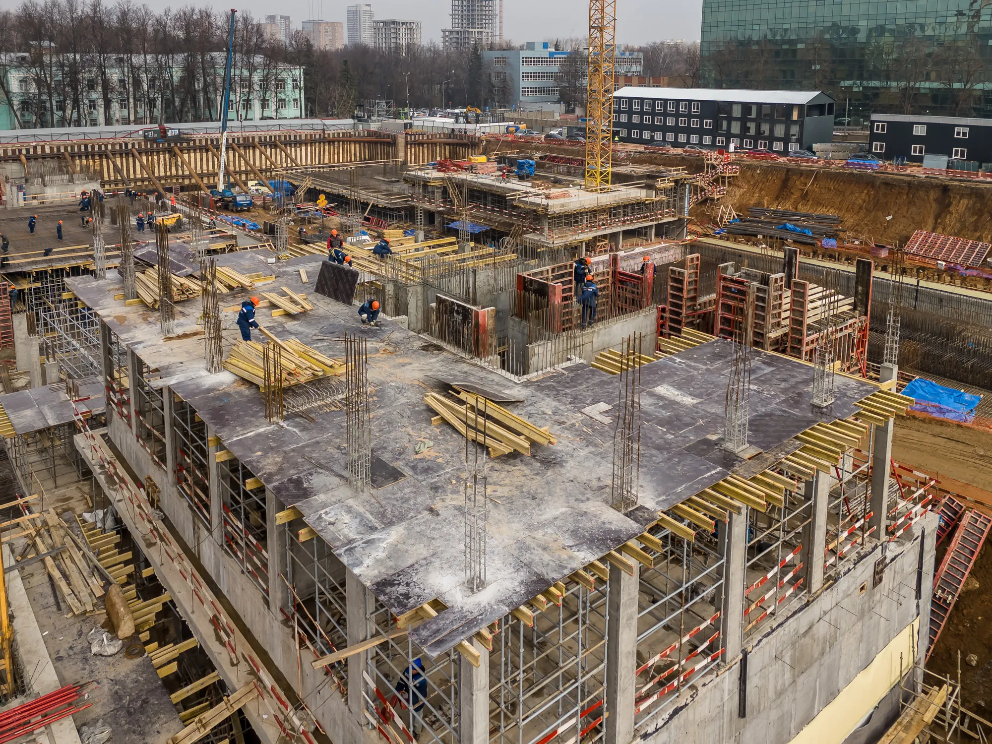 ЖК SET (СEТ) ход строительства