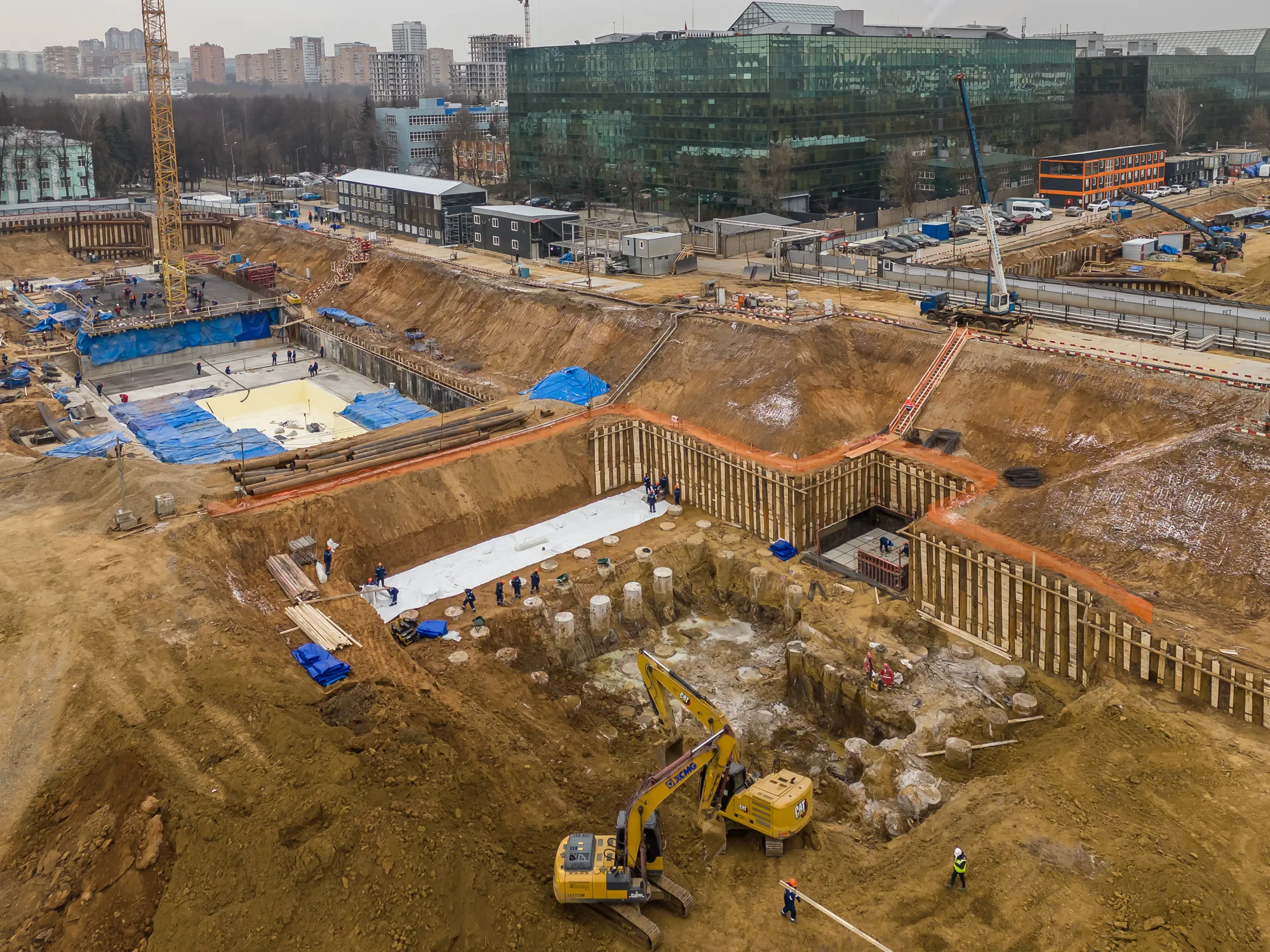 ЖК SET (СEТ) ход строительства