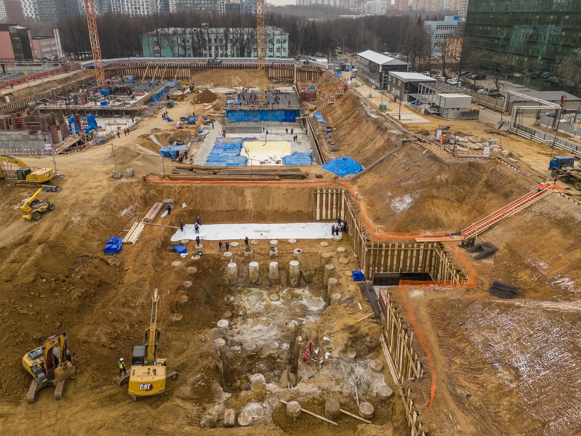 ЖК SET (СEТ) ход строительства