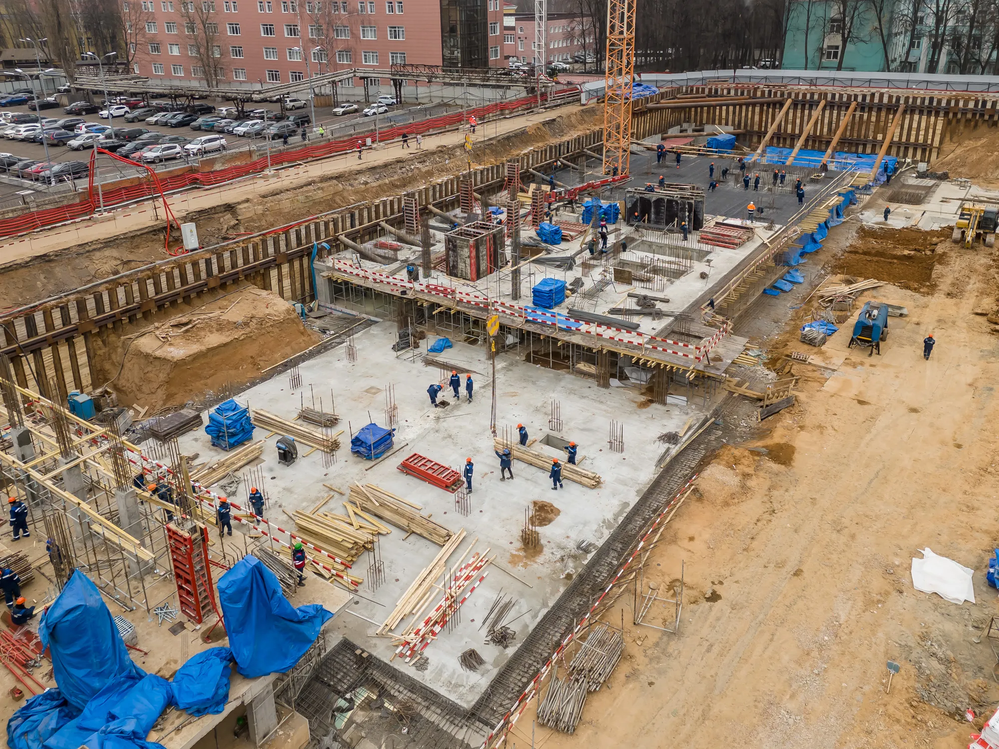 ЖК SET (СEТ) ход строительства