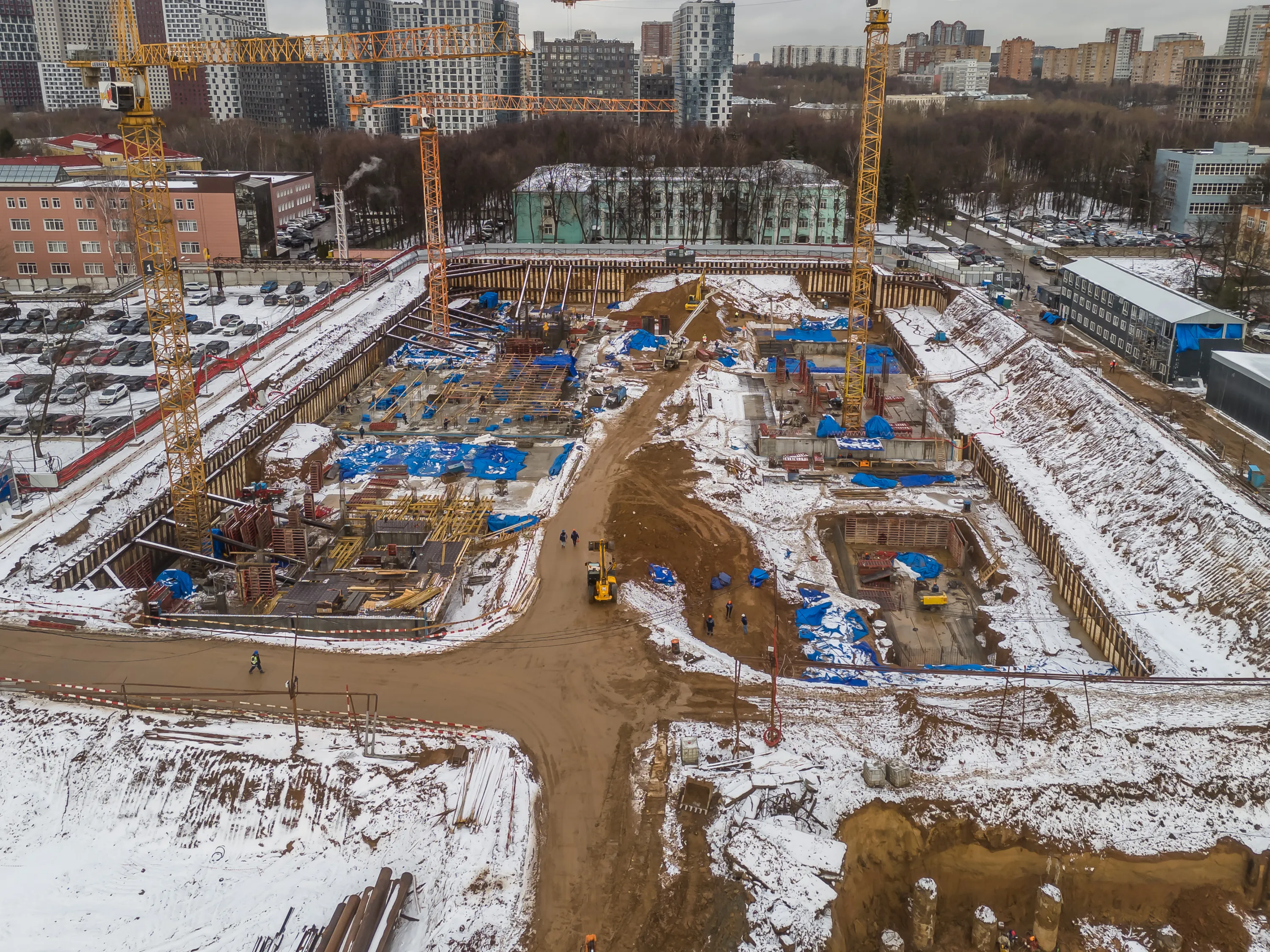 ЖК SET (СEТ) ход строительства