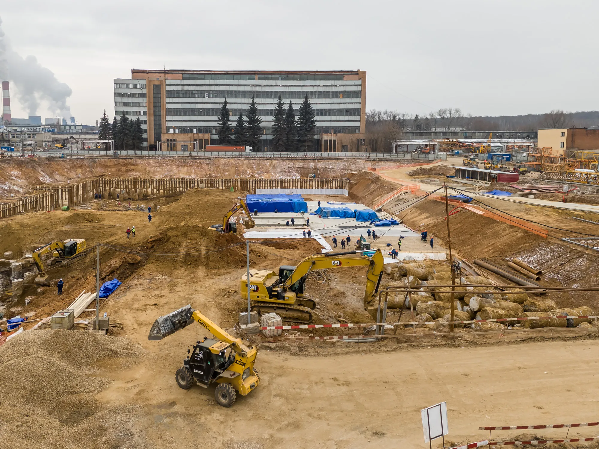 ЖК SET (СEТ) ход строительства