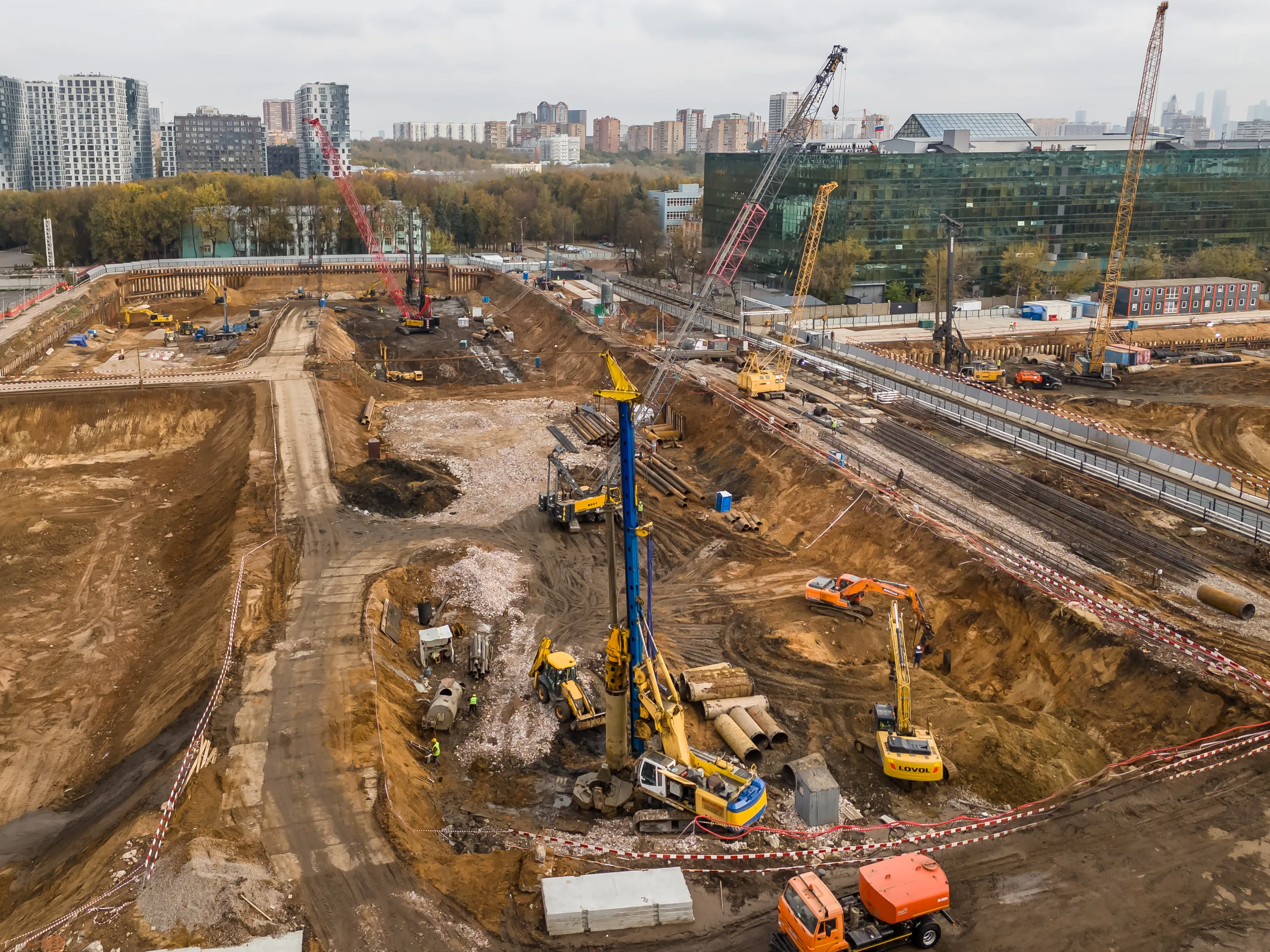 ЖК SET (СEТ) ход строительства