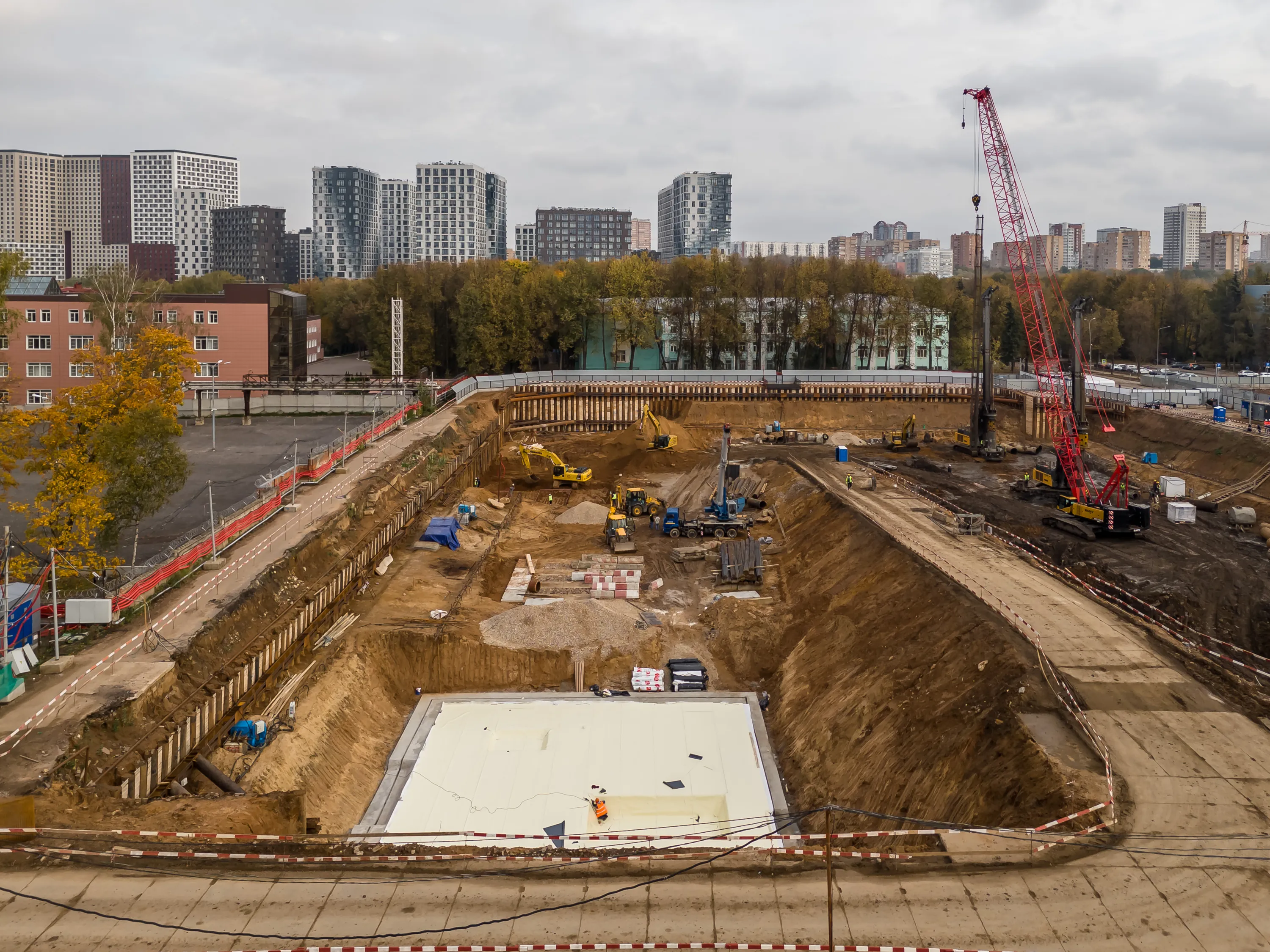 ЖК SET (СEТ) ход строительства