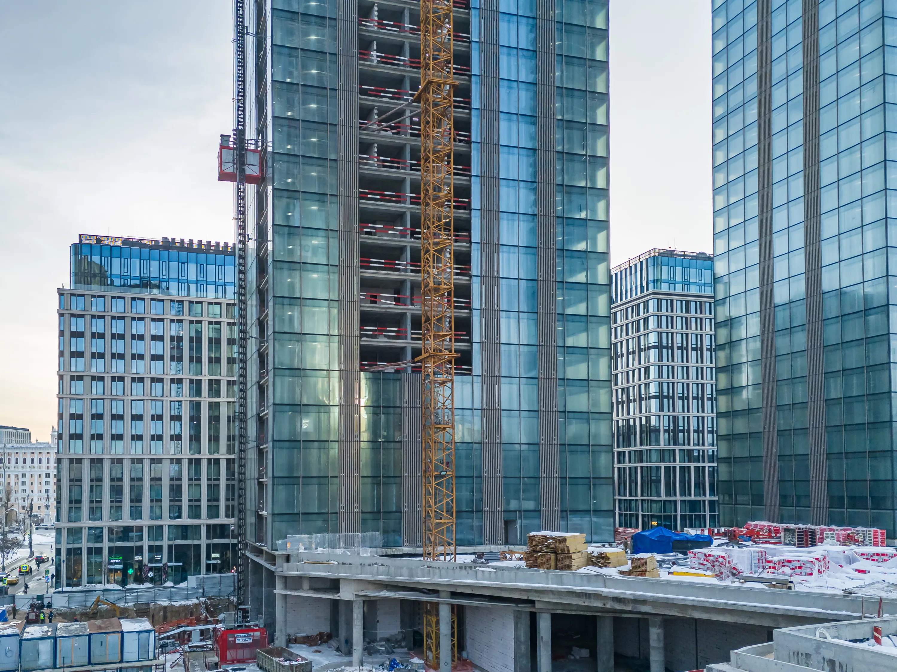 ЖК Жилой комплекс премиум-класса SLAVA (СЛАВА) ход строительства