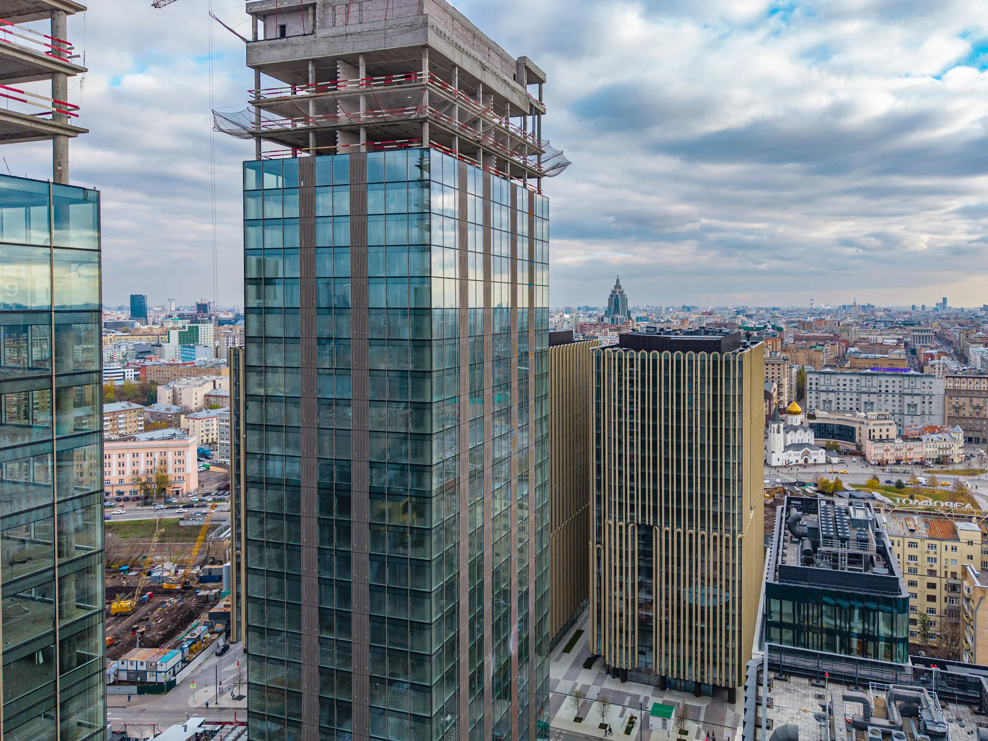 ЖК Жилой комплекс премиум-класса SLAVA (СЛАВА) ход строительства