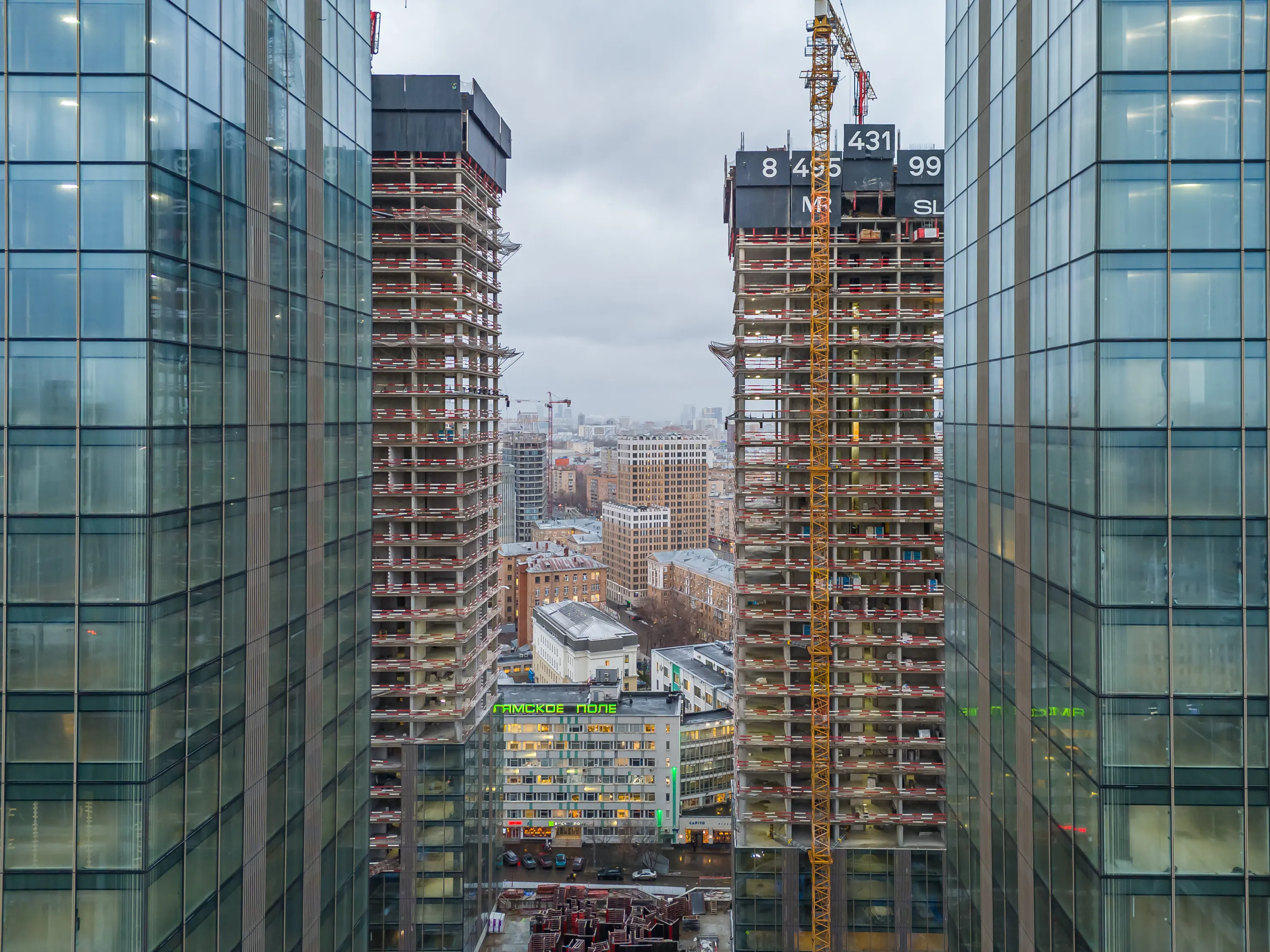 ЖК Жилой комплекс премиум-класса SLAVA (СЛАВА) ход строительства