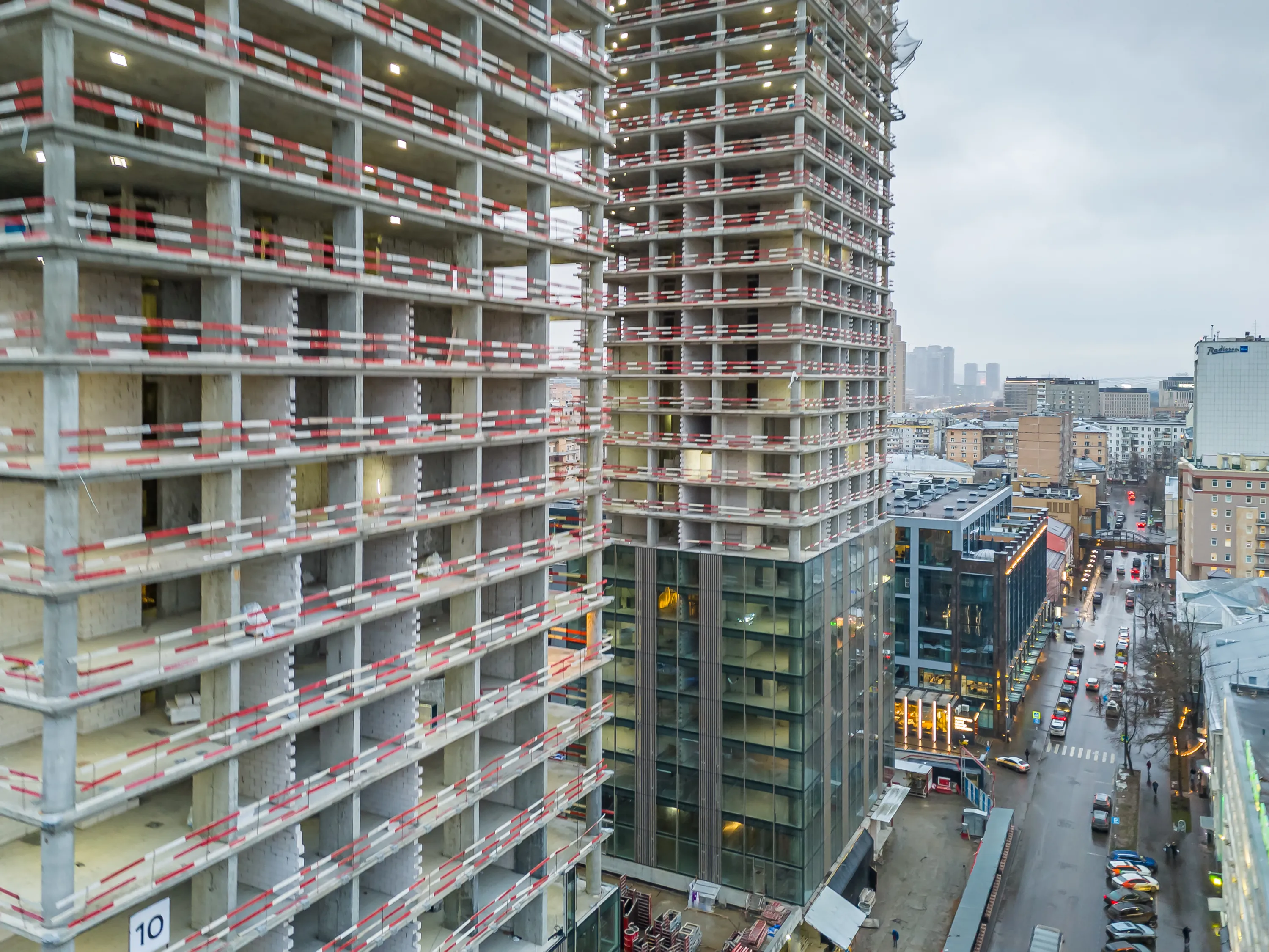 ЖК Жилой комплекс премиум-класса SLAVA (СЛАВА) ход строительства