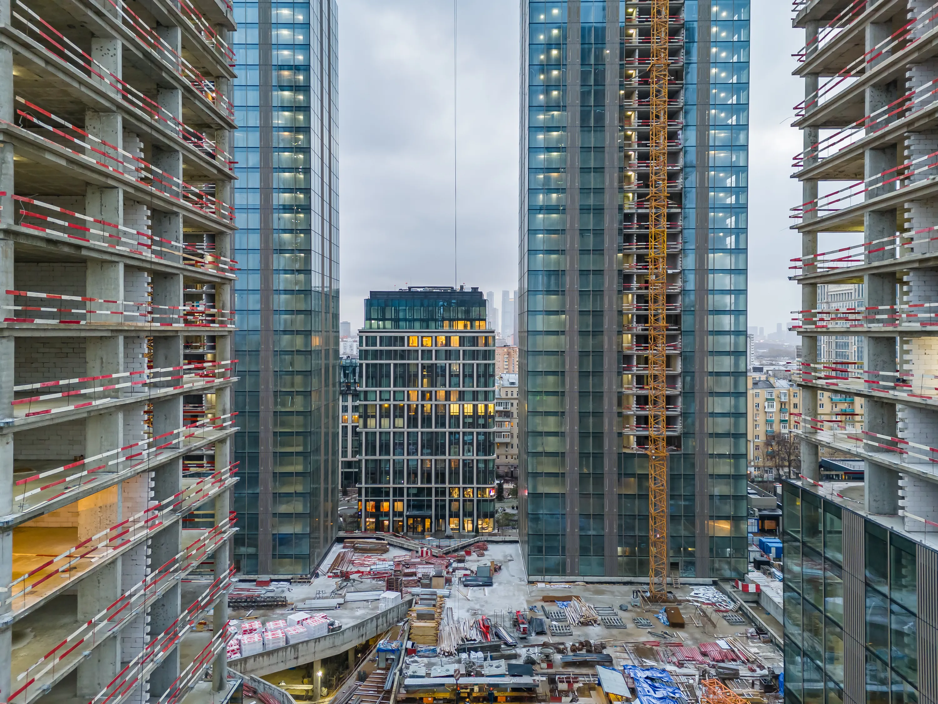 ЖК Жилой комплекс премиум-класса SLAVA (СЛАВА) ход строительства