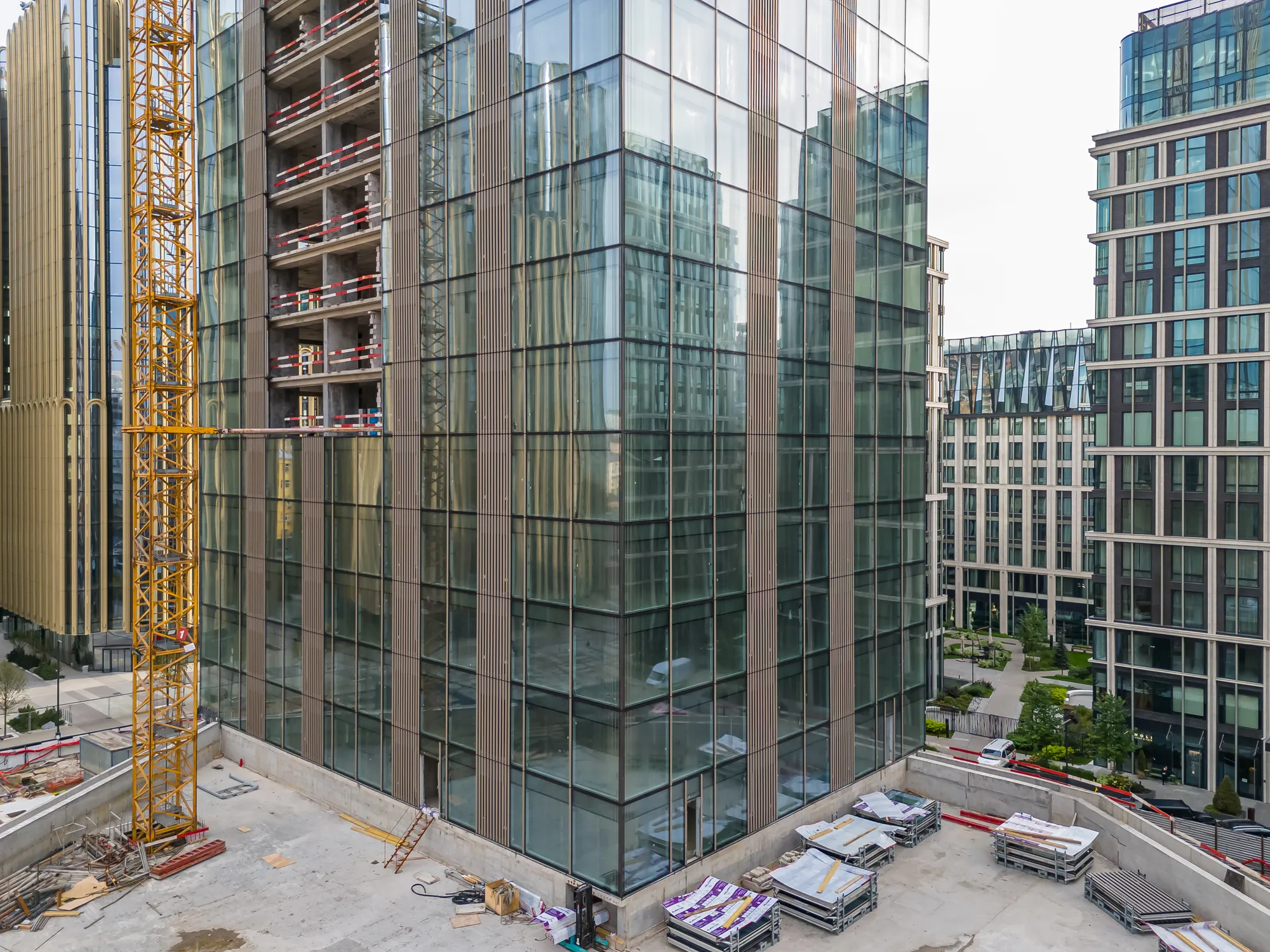 ЖК Жилой комплекс премиум-класса SLAVA (СЛАВА) ход строительства