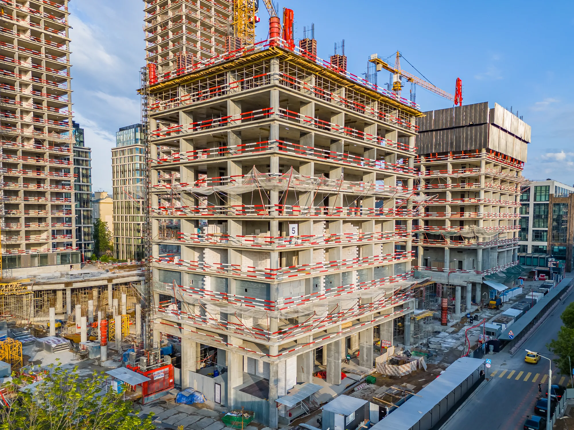 ЖК Жилой комплекс премиум-класса SLAVA (СЛАВА) ход строительства