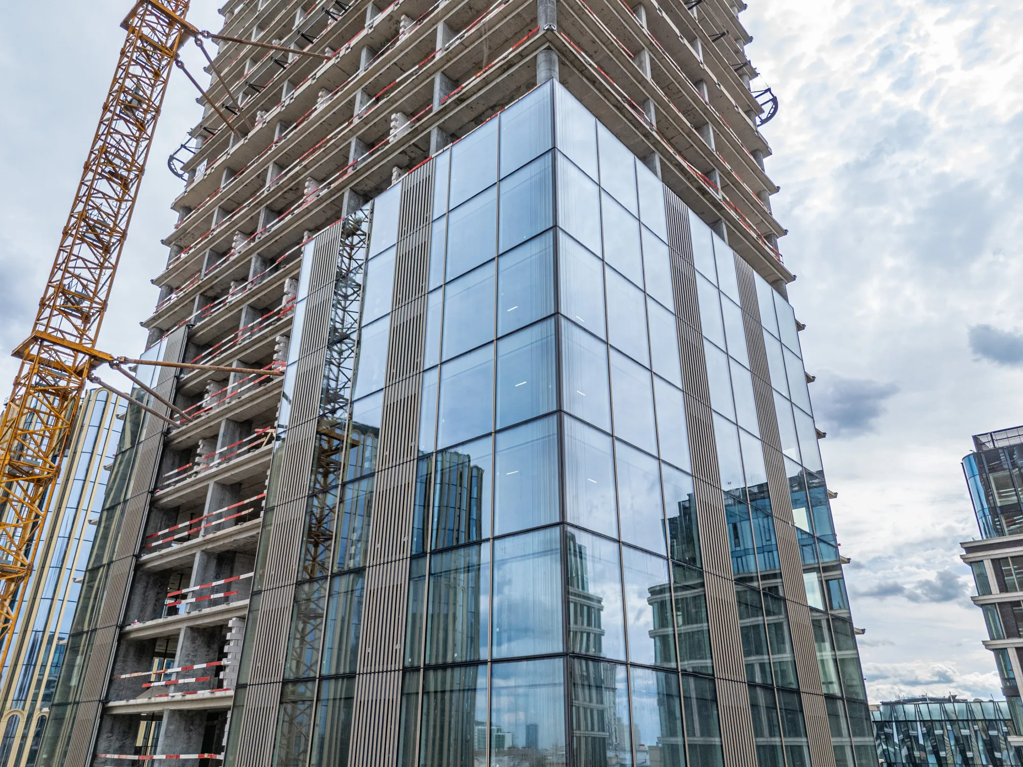 ЖК Жилой комплекс премиум-класса SLAVA (СЛАВА) ход строительства