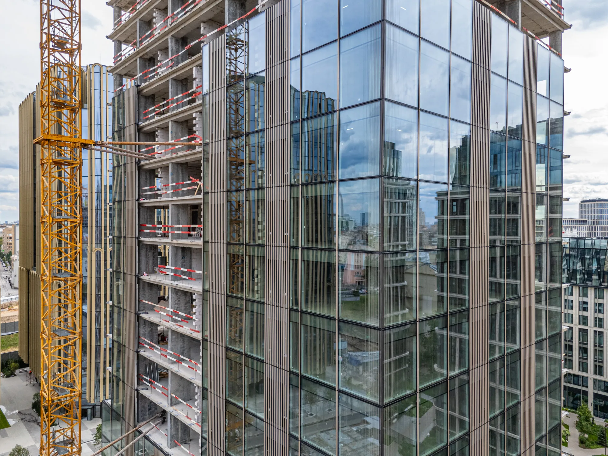 ЖК Жилой комплекс премиум-класса SLAVA (СЛАВА) ход строительства