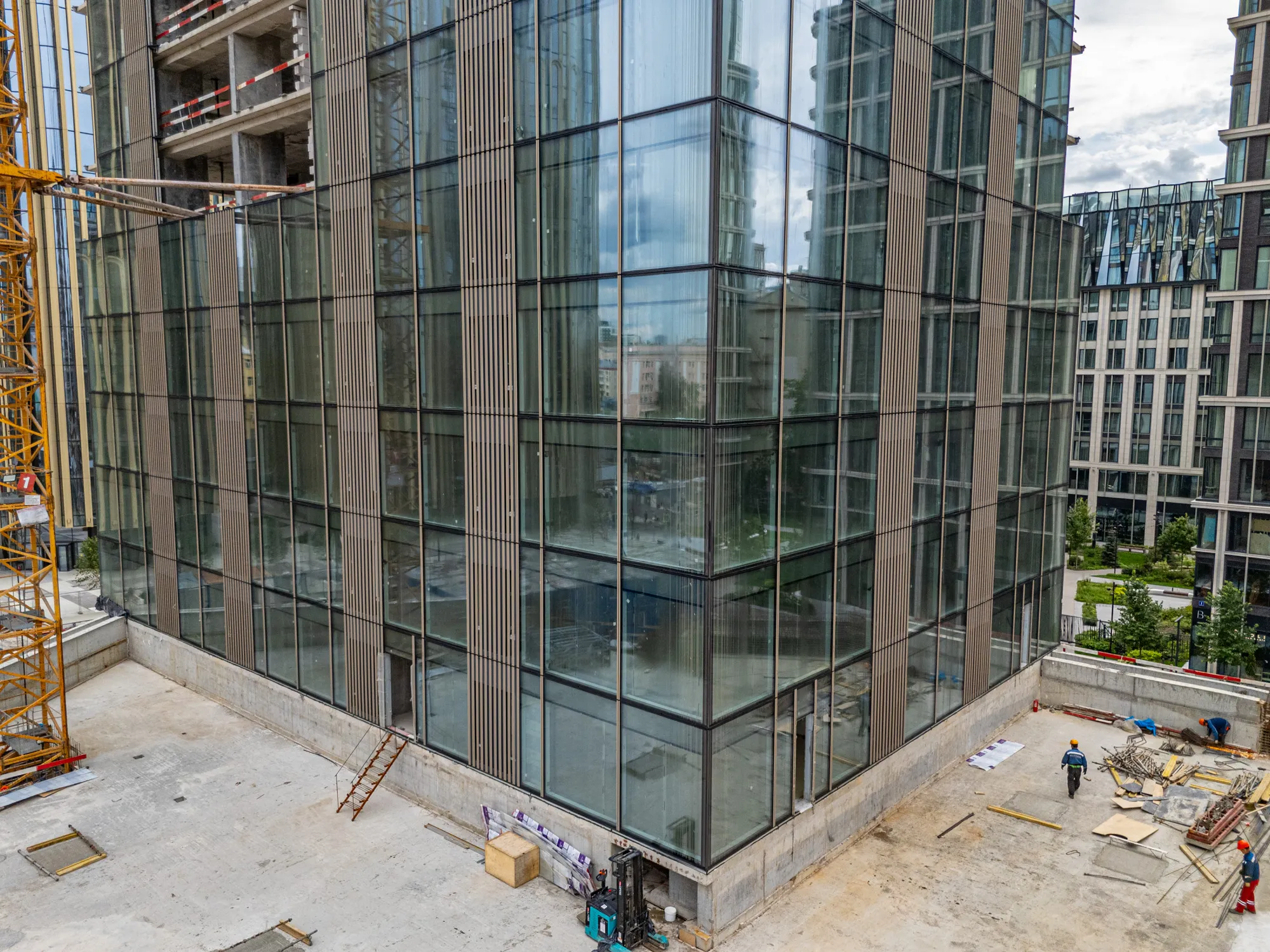 ЖК Жилой комплекс премиум-класса SLAVA (СЛАВА) ход строительства