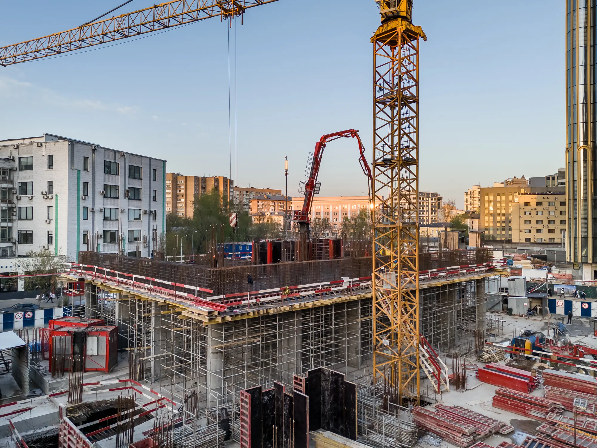 ЖК Жилой комплекс премиум-класса SLAVA (СЛАВА) ход строительства