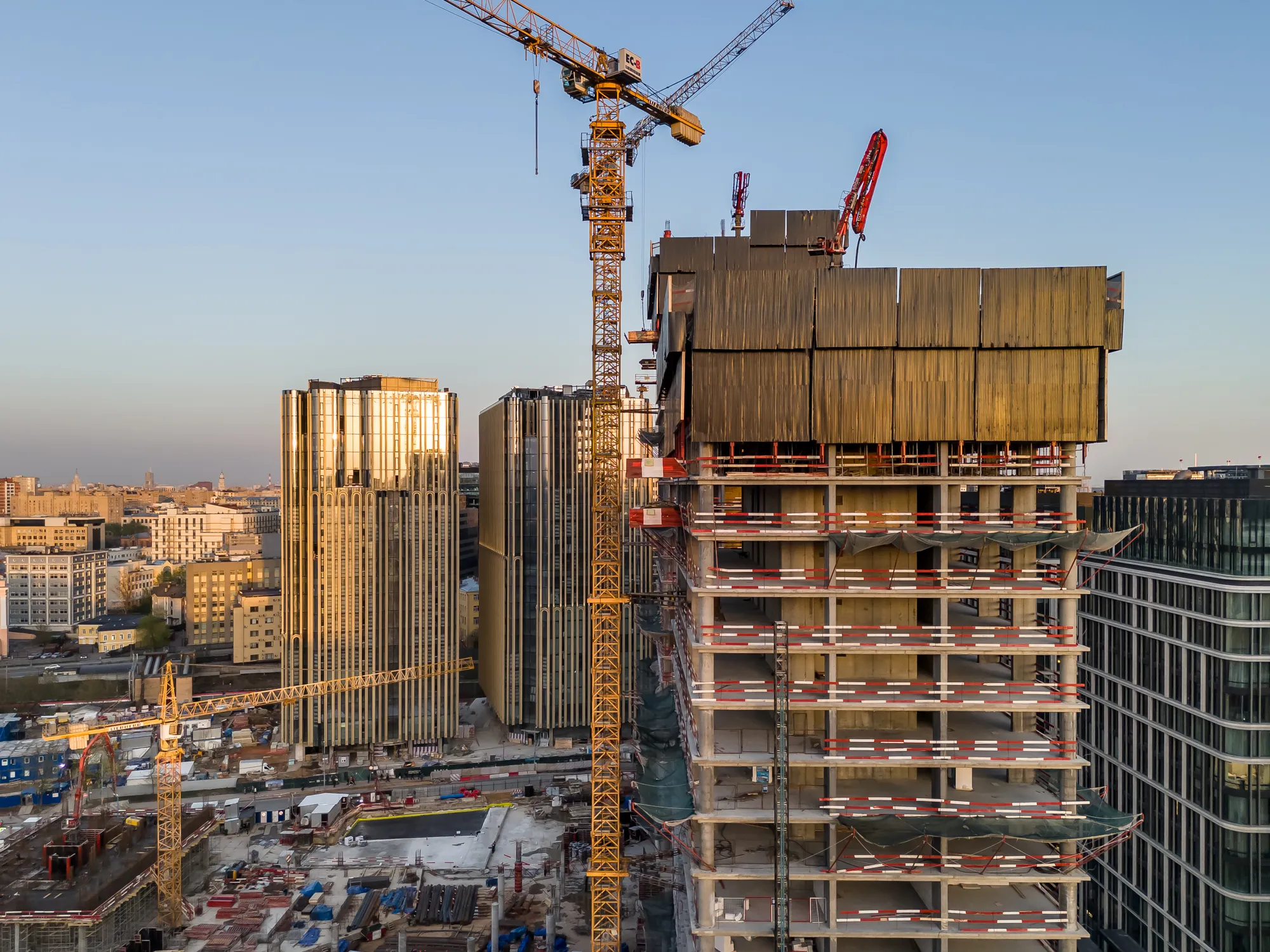ЖК Жилой комплекс премиум-класса SLAVA (СЛАВА) ход строительства