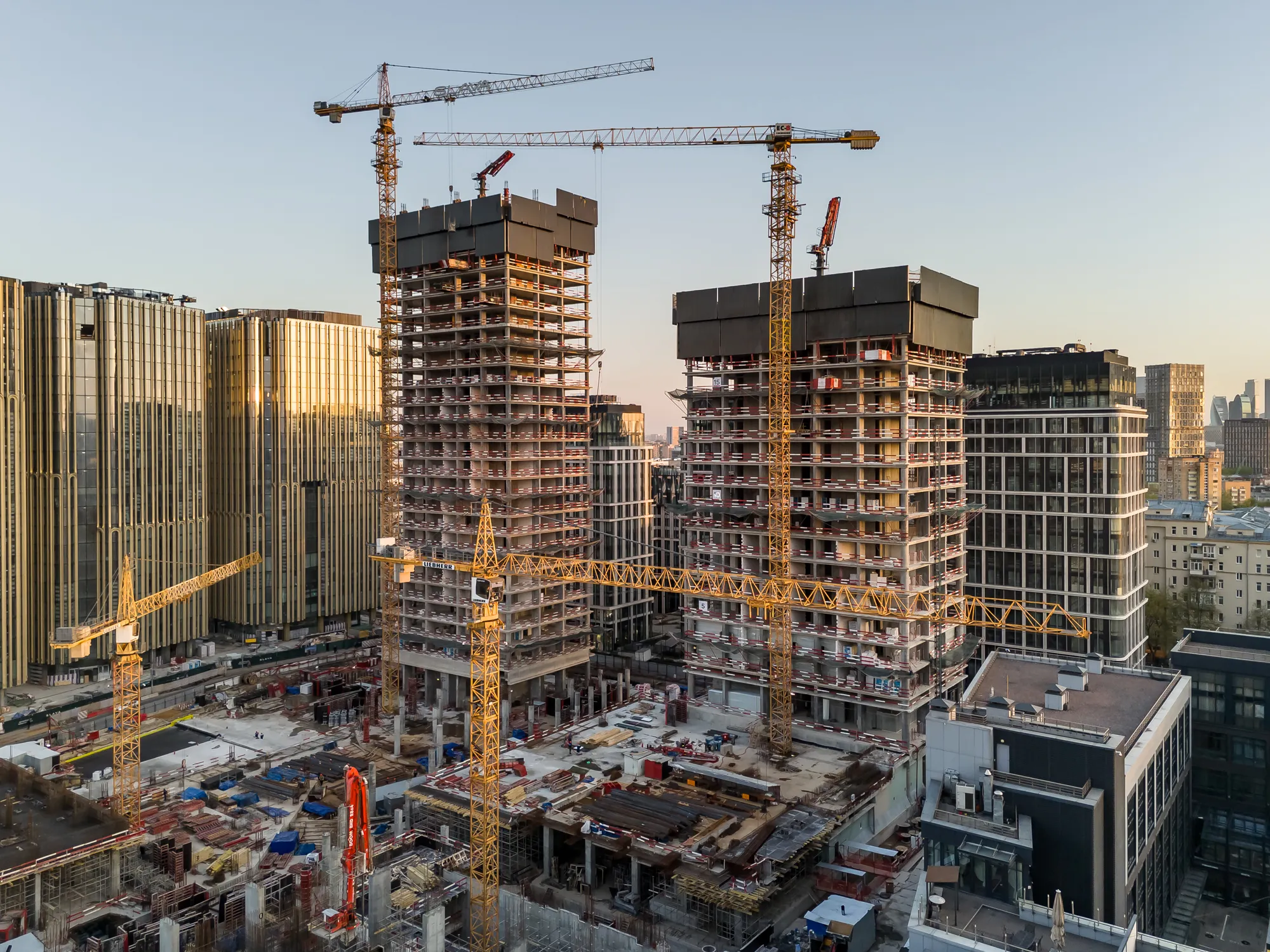 ЖК Жилой комплекс премиум-класса SLAVA (СЛАВА) ход строительства