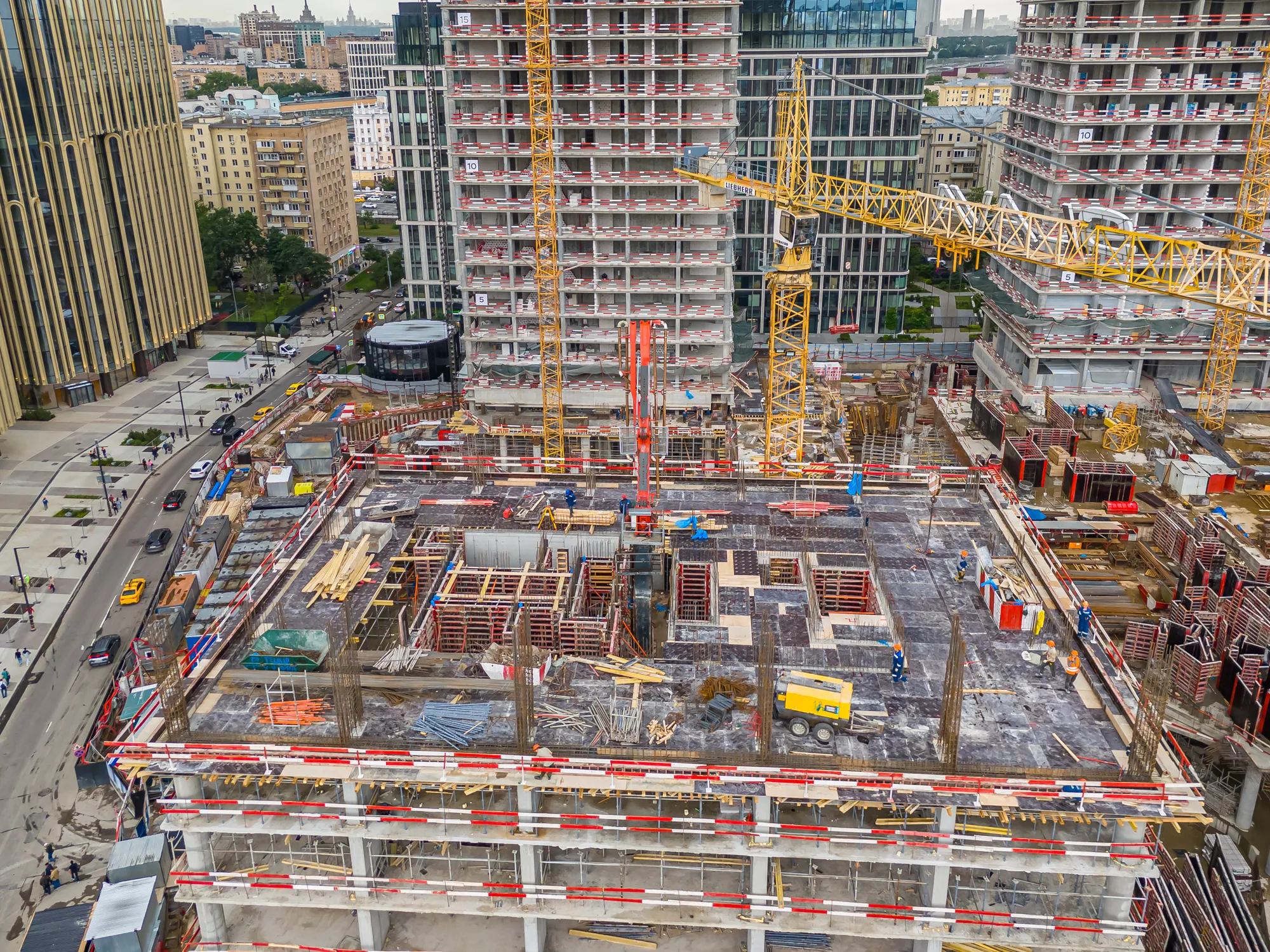 ЖК Жилой комплекс премиум-класса SLAVA (СЛАВА) ход строительства