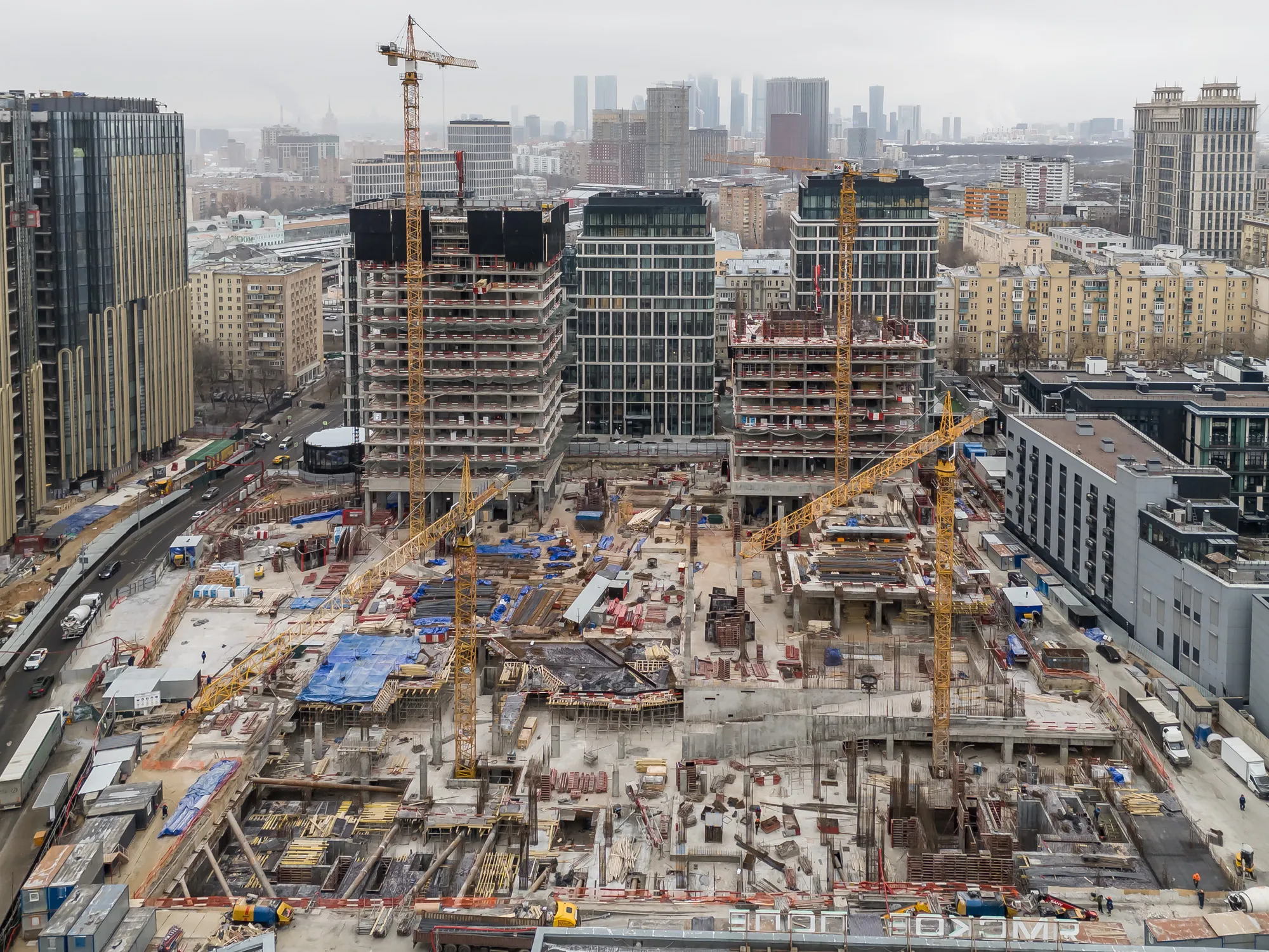 ЖК Жилой комплекс премиум-класса SLAVA (СЛАВА) ход строительства
