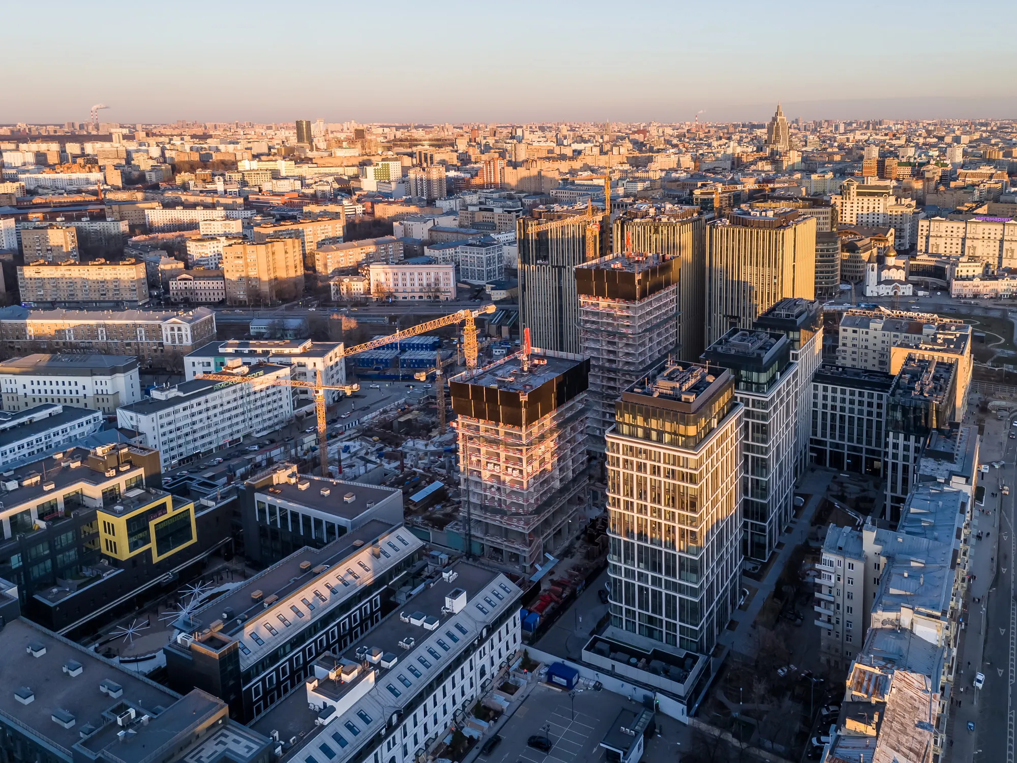 ЖК Жилой комплекс премиум-класса SLAVA (СЛАВА) ход строительства