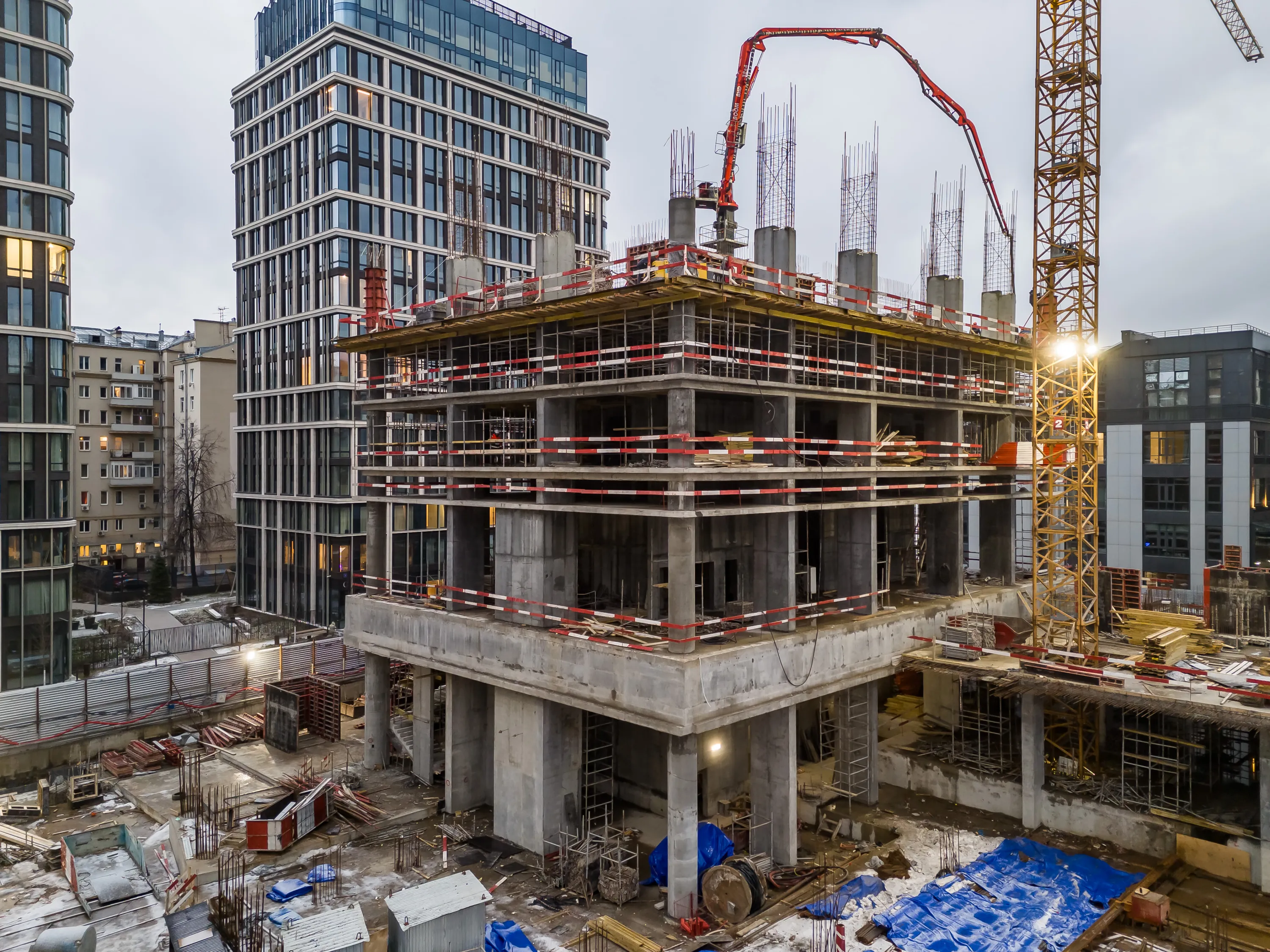 ЖК Жилой комплекс премиум-класса SLAVA (СЛАВА) ход строительства