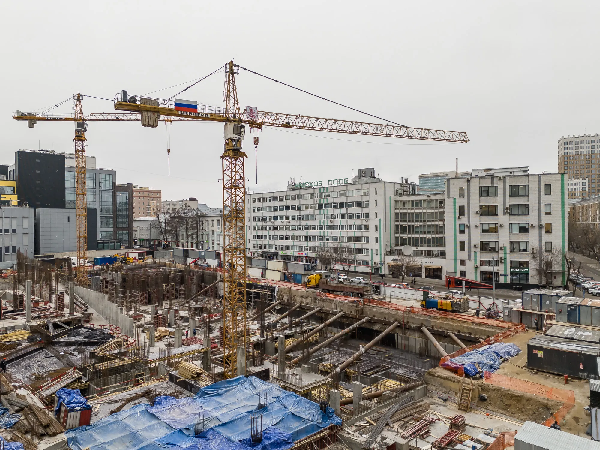 ЖК Жилой комплекс премиум-класса SLAVA (СЛАВА) ход строительства