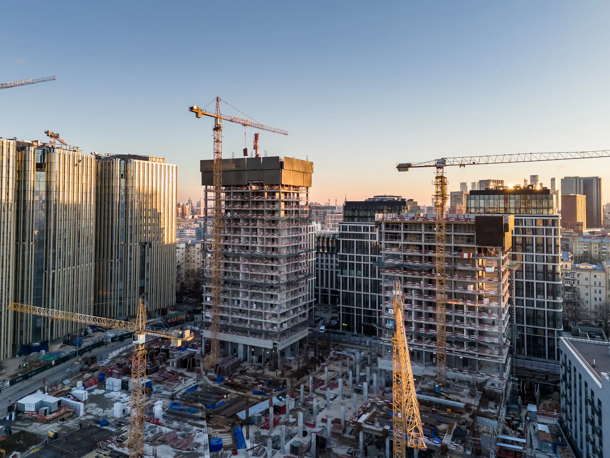 ЖК Жилой комплекс премиум-класса SLAVA (СЛАВА) ход строительства