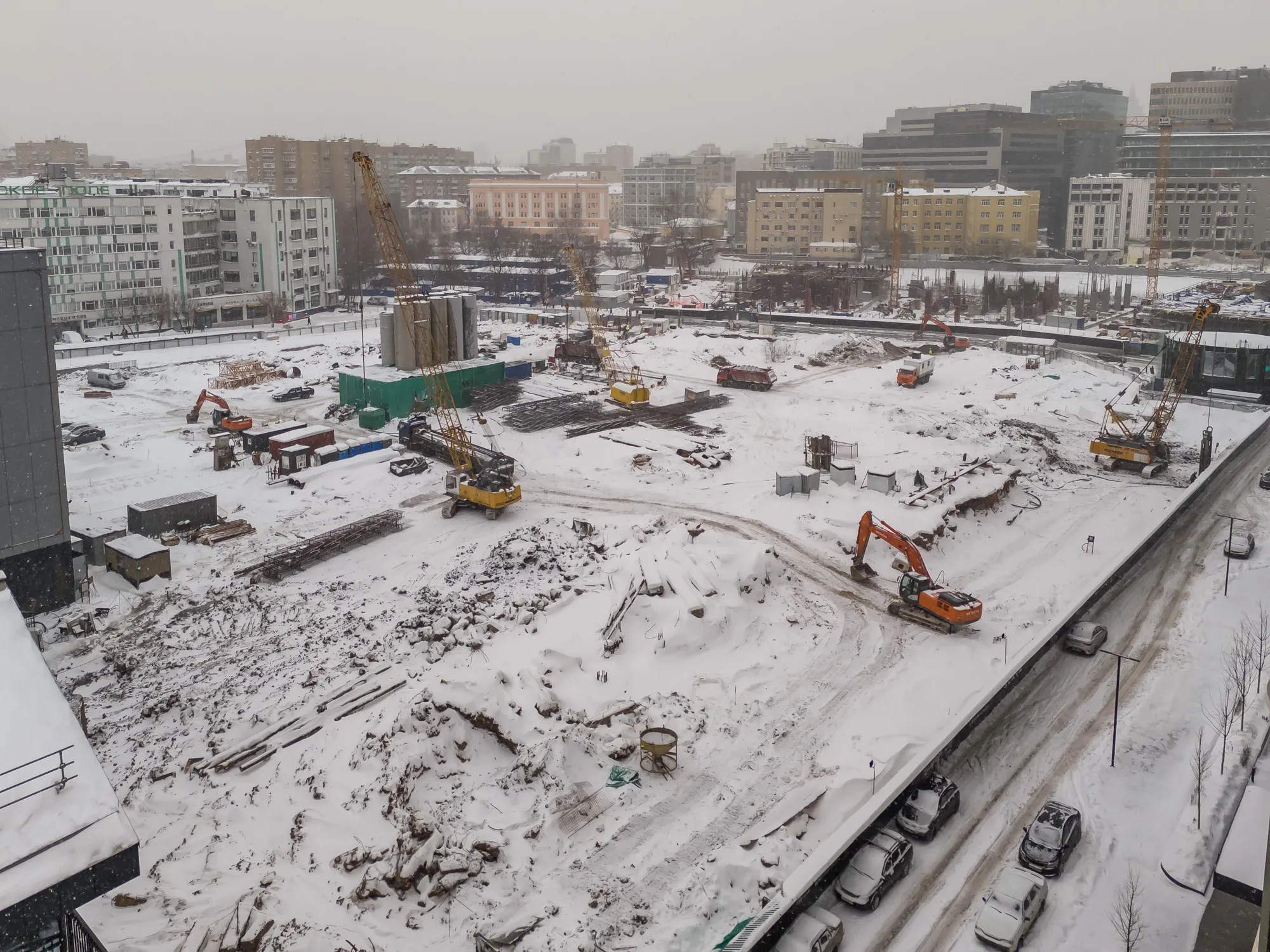 ЖК Жилой комплекс премиум-класса SLAVA (СЛАВА) ход строительства