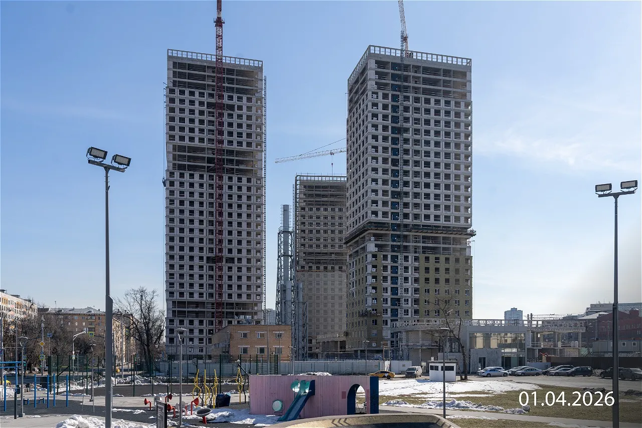 ЖК SOKOLNIKI (Сокольники) ход строительства
