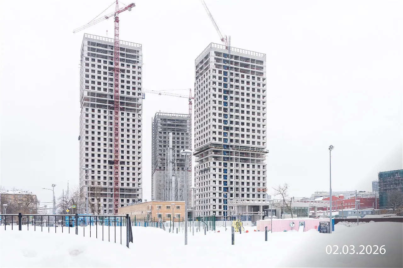 ЖК SOKOLNIKI (Сокольники) ход строительства