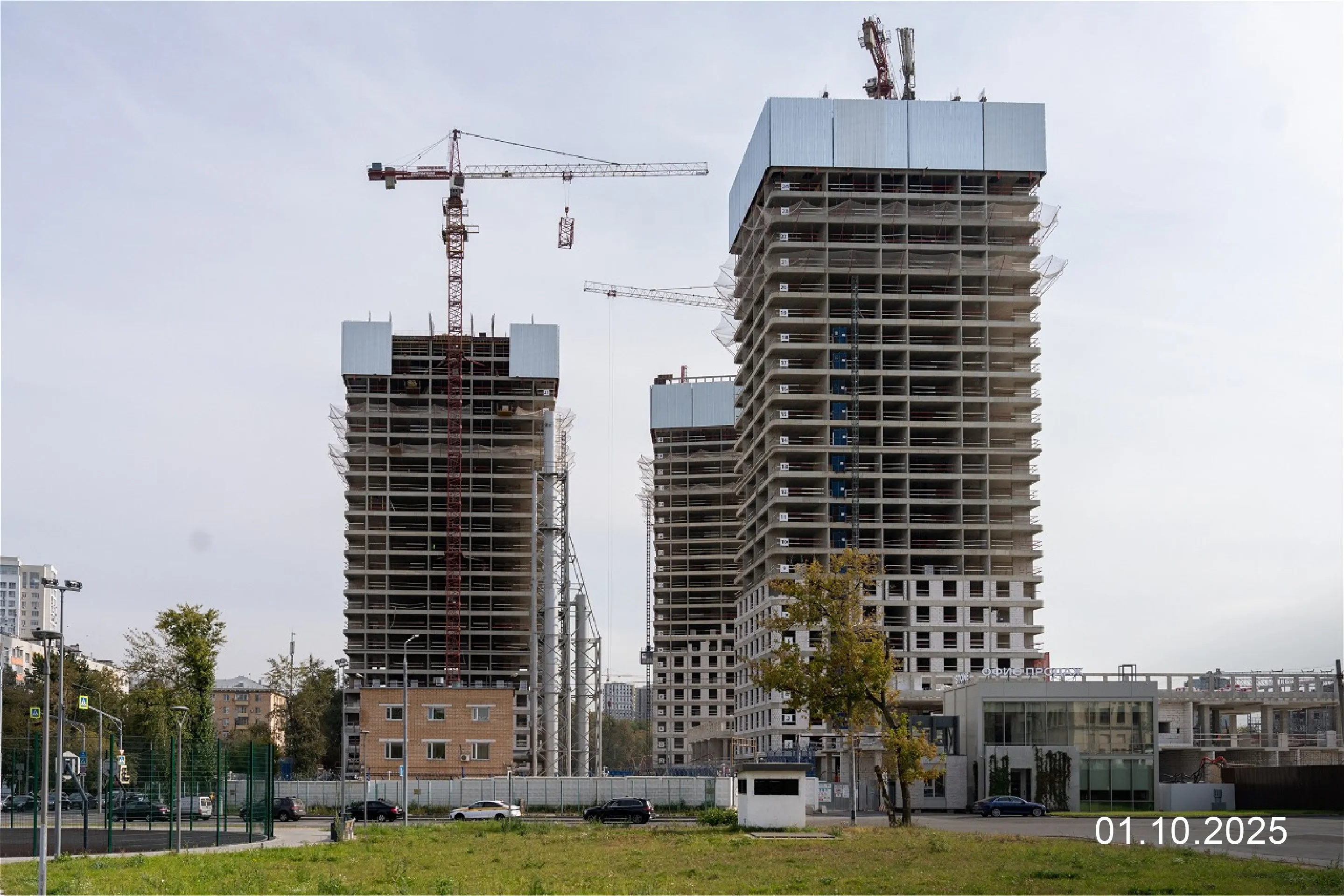 ЖК SOKOLNIKI (Сокольники) ход строительства