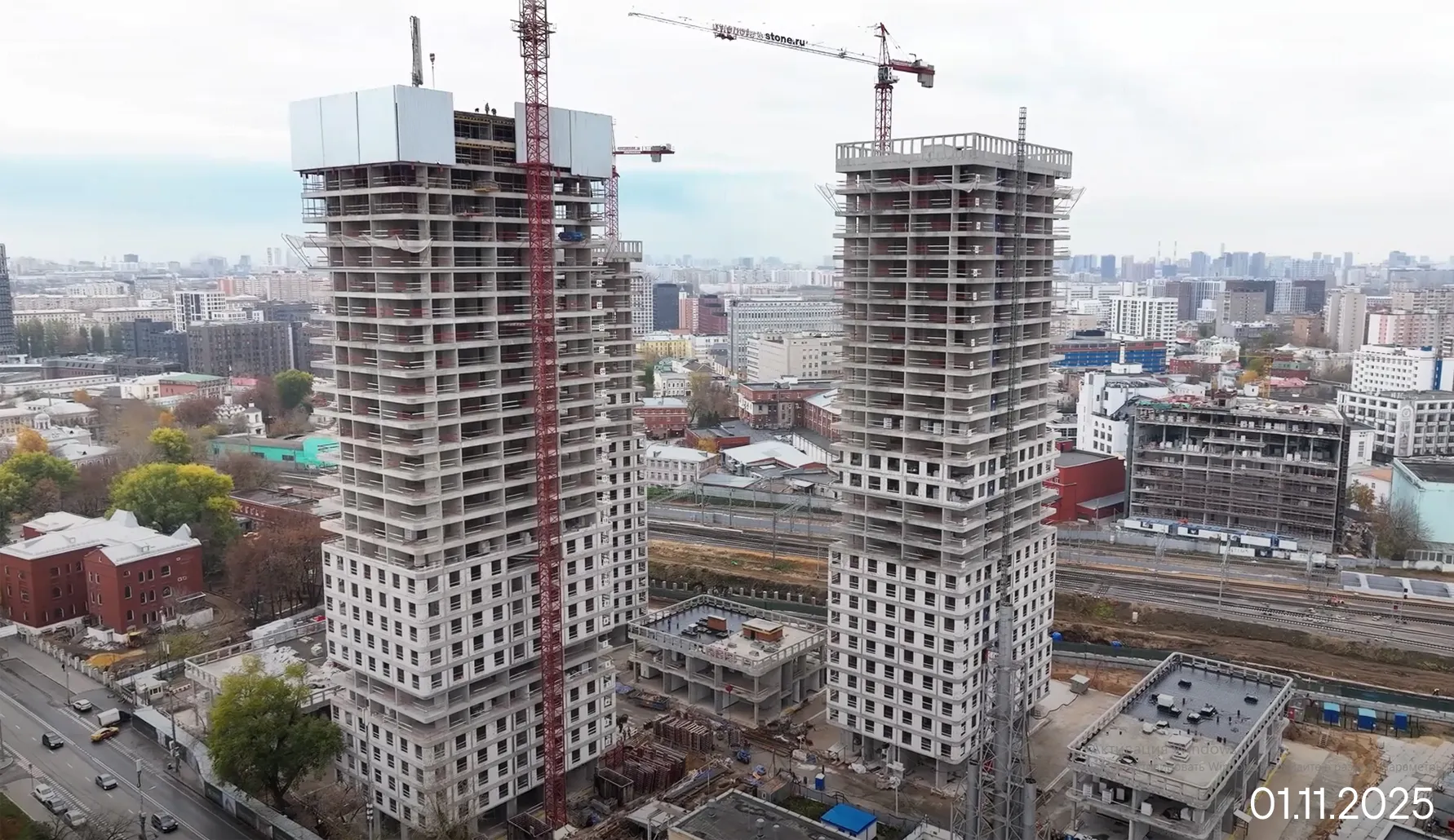ЖК SOKOLNIKI (Сокольники) ход строительства