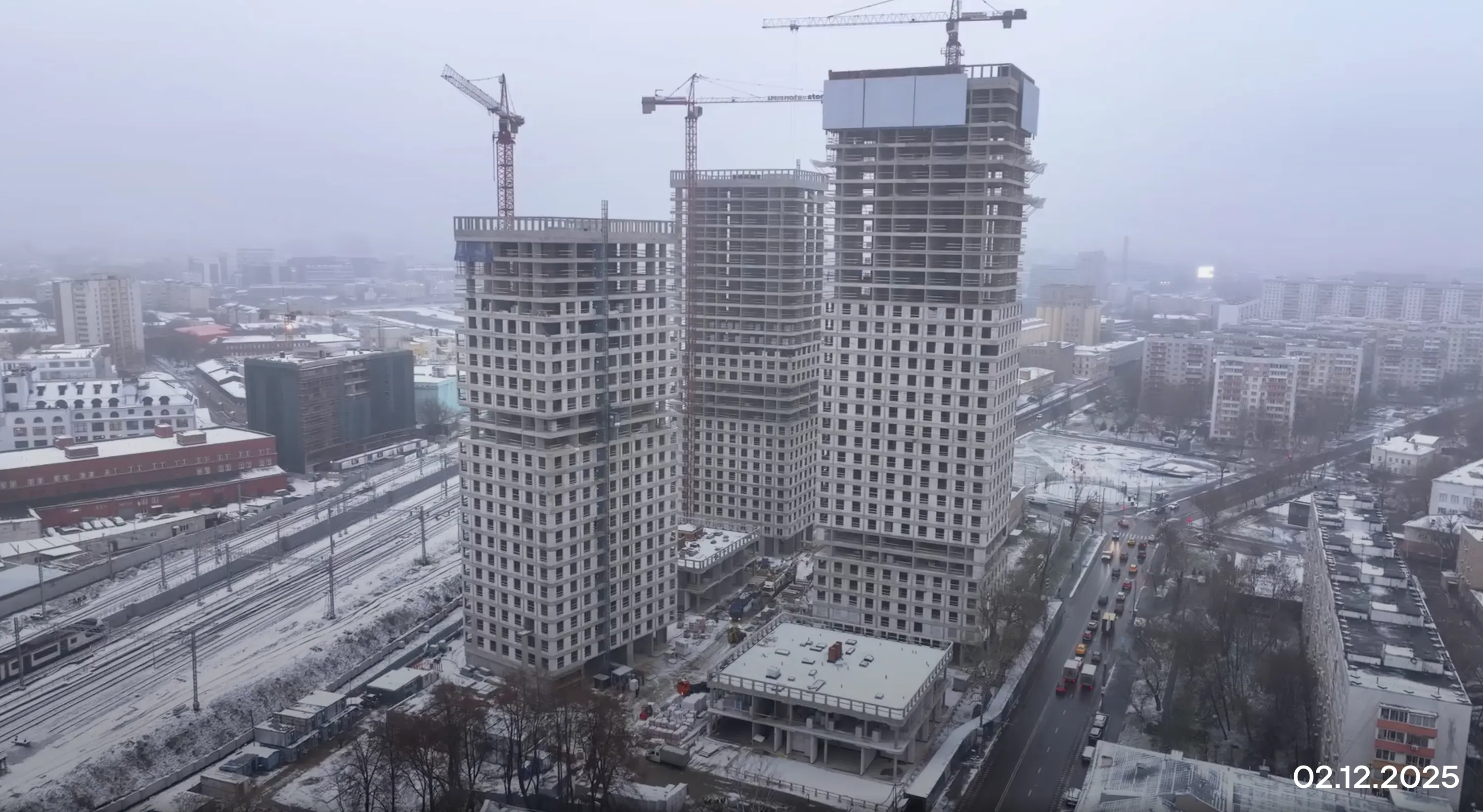 ЖК SOKOLNIKI (Сокольники) ход строительства