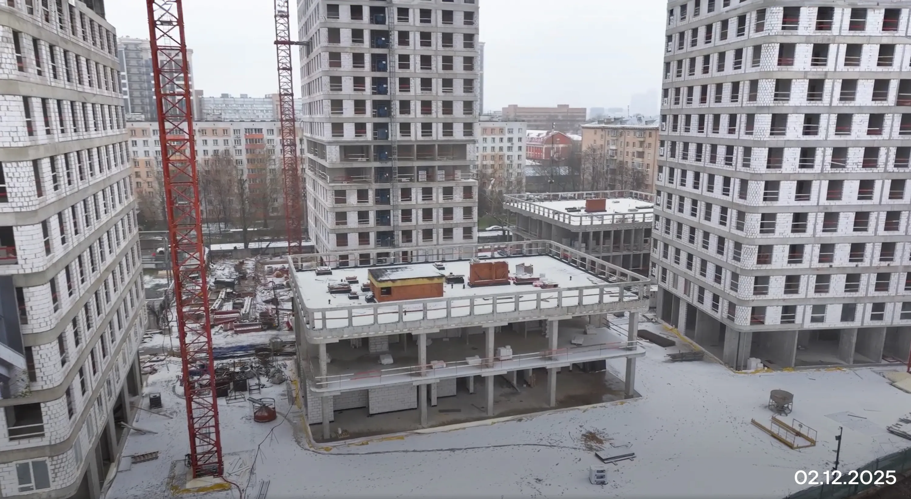 ЖК SOKOLNIKI (Сокольники) ход строительства