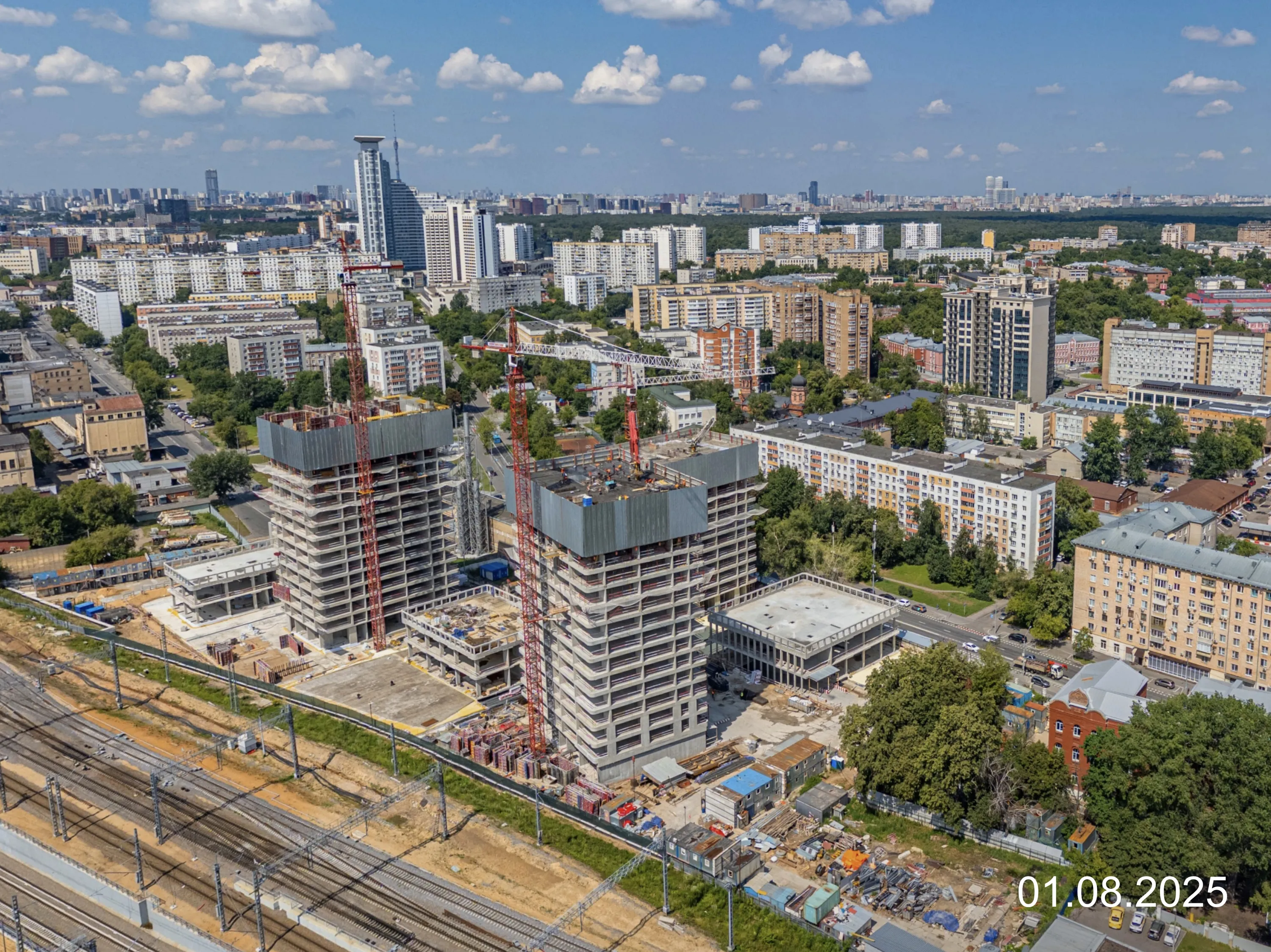 ЖК SOKOLNIKI (Сокольники) ход строительства