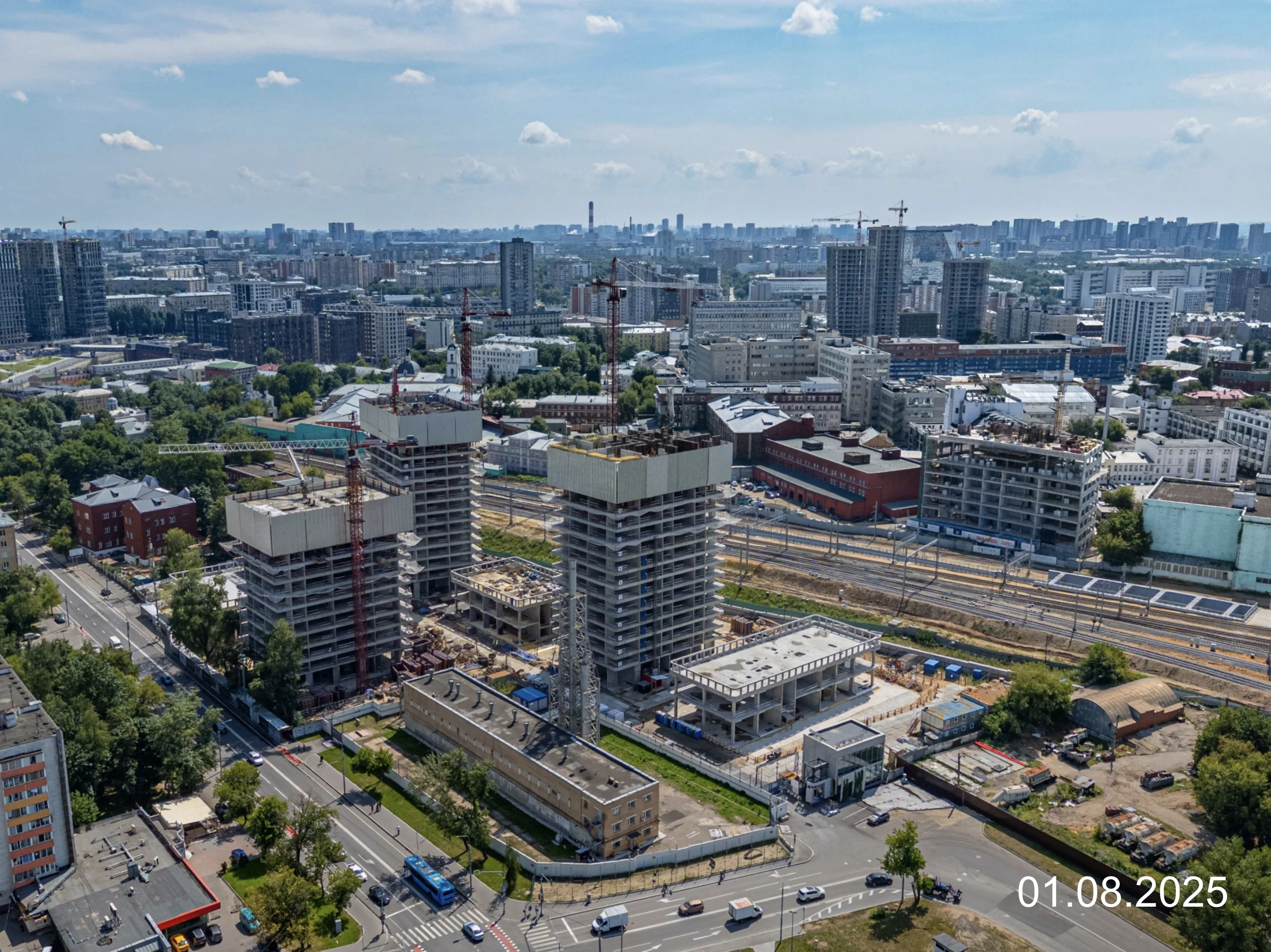 ЖК SOKOLNIKI (Сокольники) ход строительства