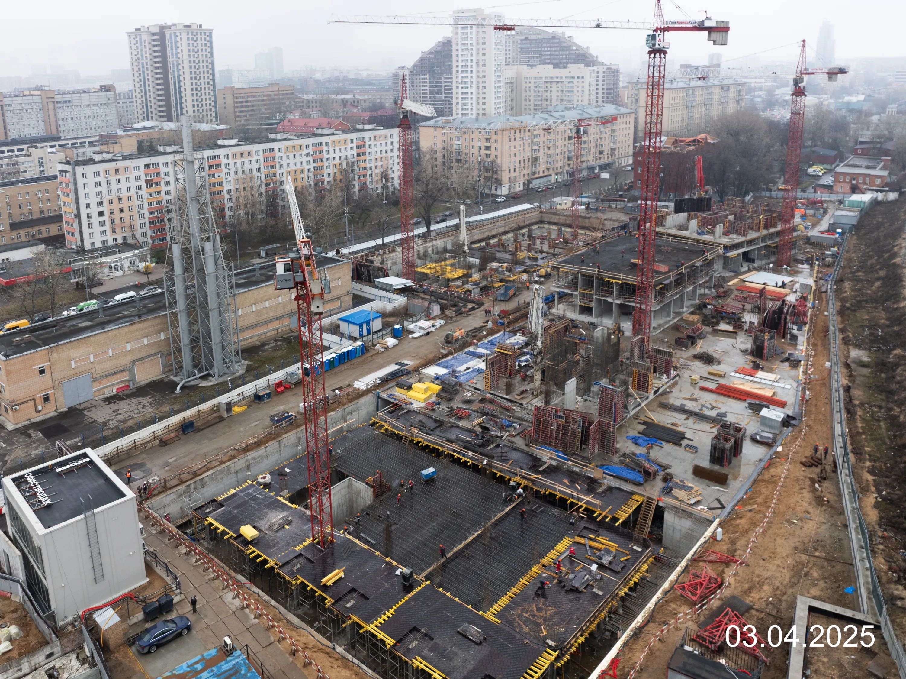 ЖК SOKOLNIKI (Сокольники) ход строительства