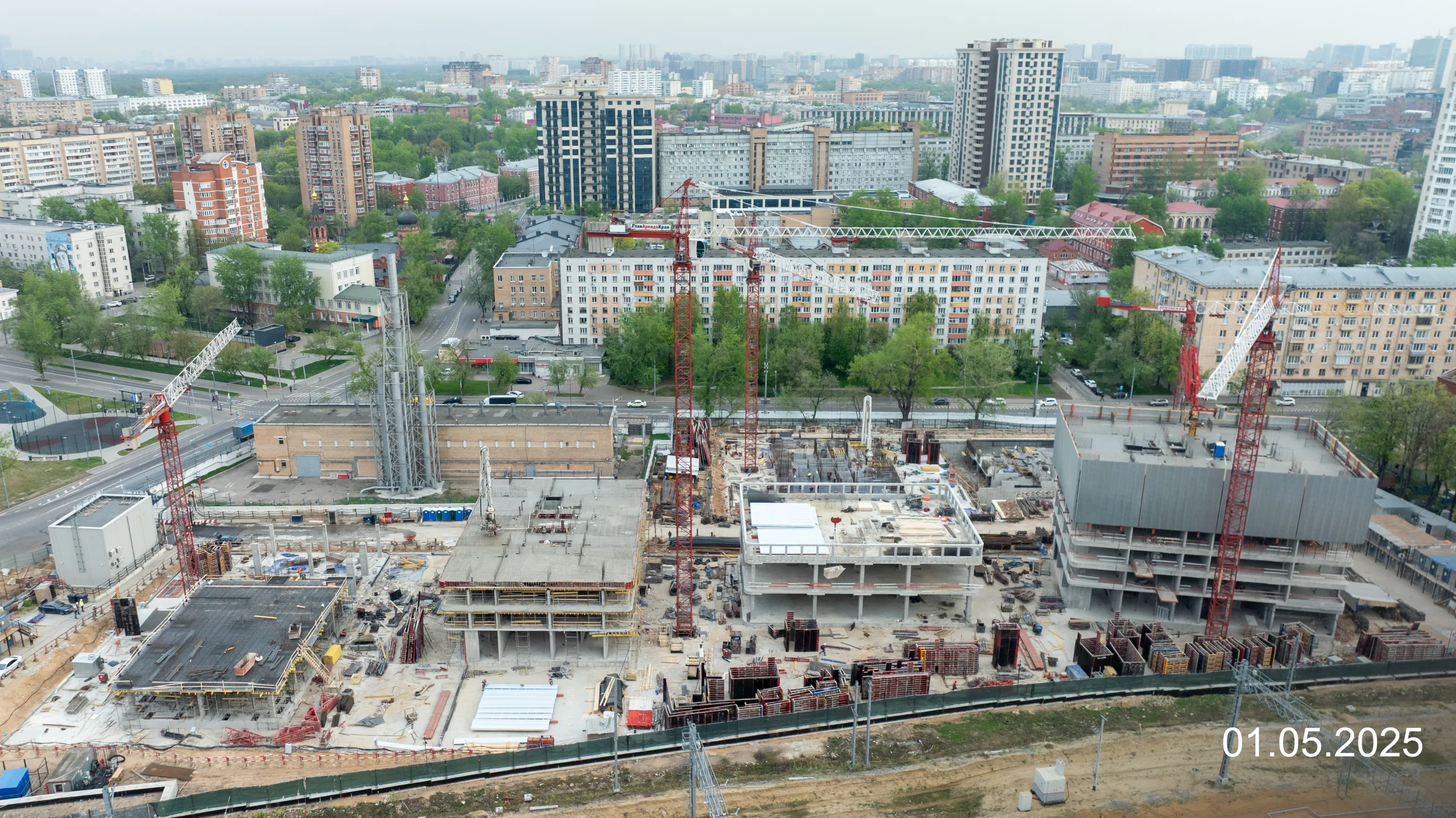 ЖК SOKOLNIKI (Сокольники) ход строительства