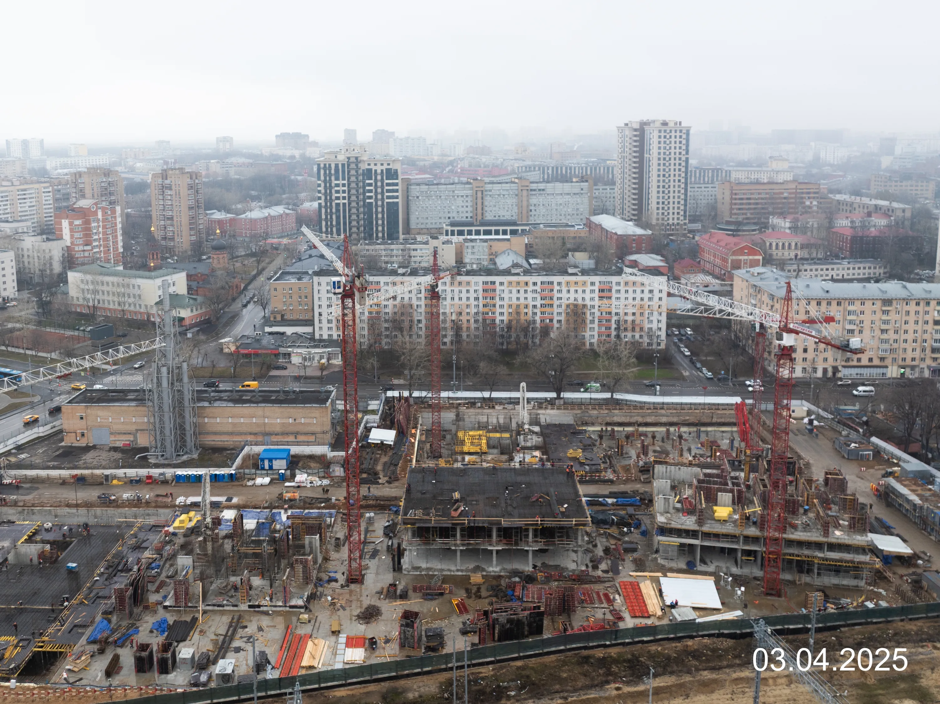 ЖК SOKOLNIKI (Сокольники) ход строительства