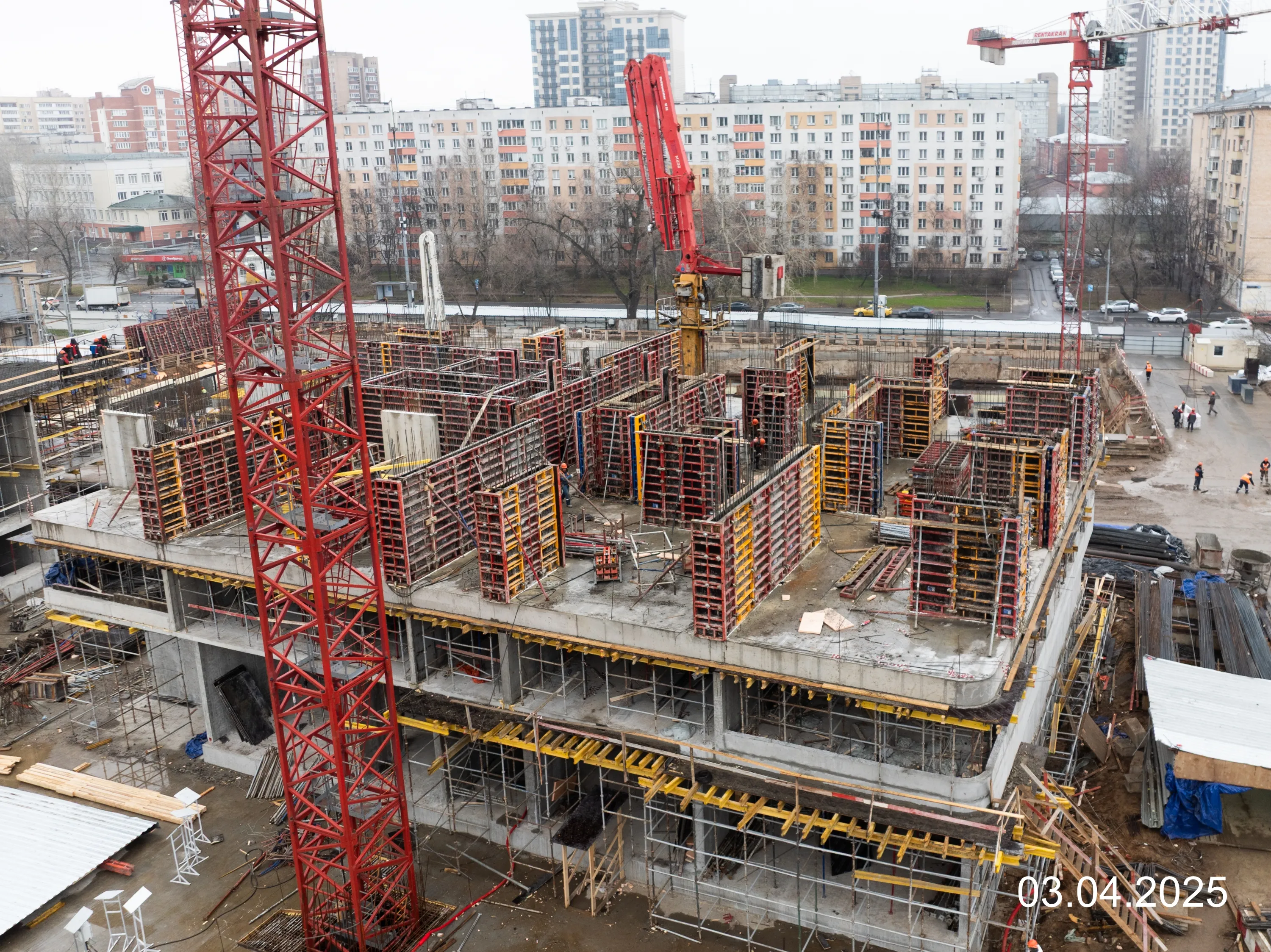 ЖК SOKOLNIKI (Сокольники) ход строительства