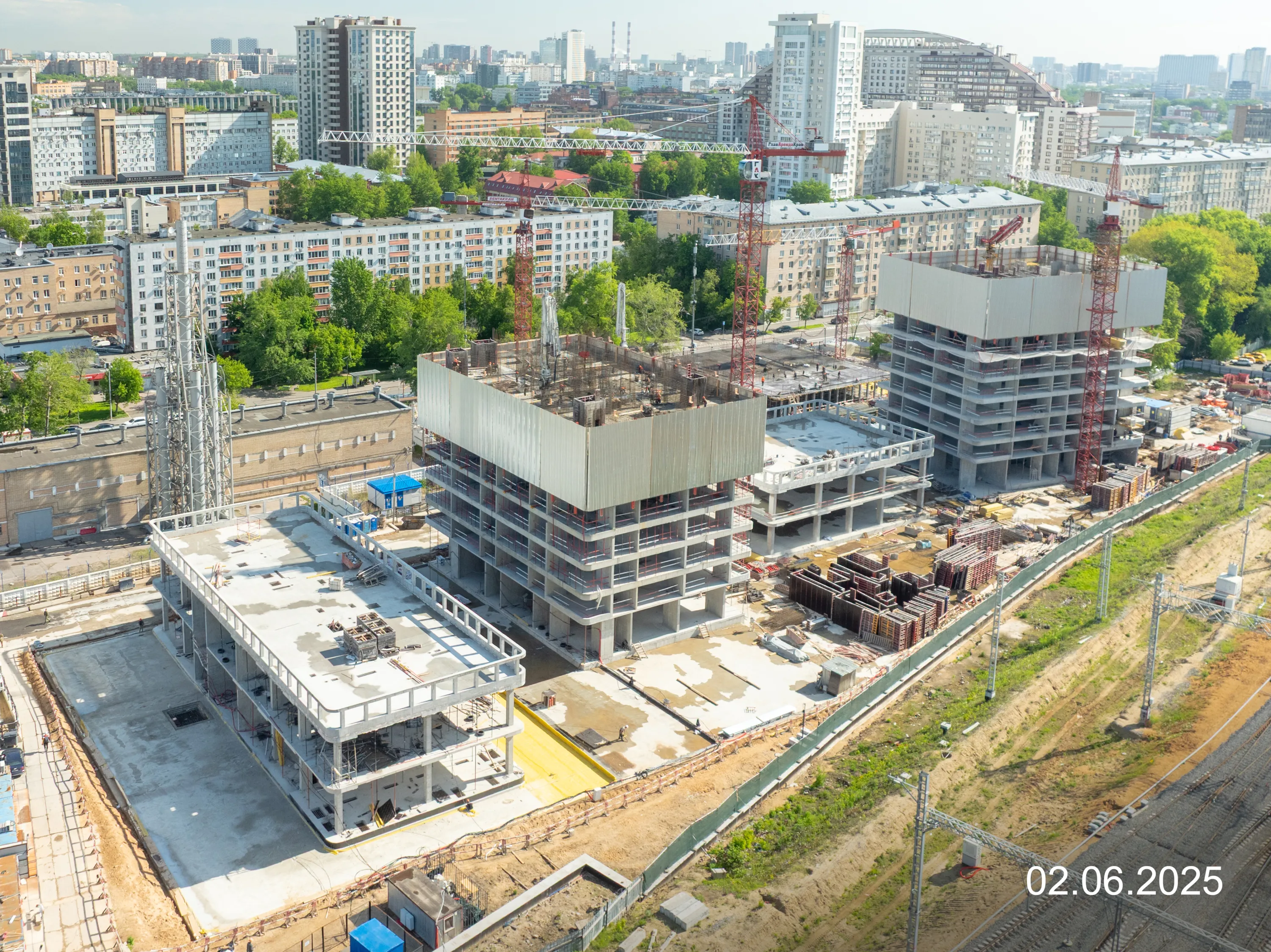 ЖК SOKOLNIKI (Сокольники) ход строительства