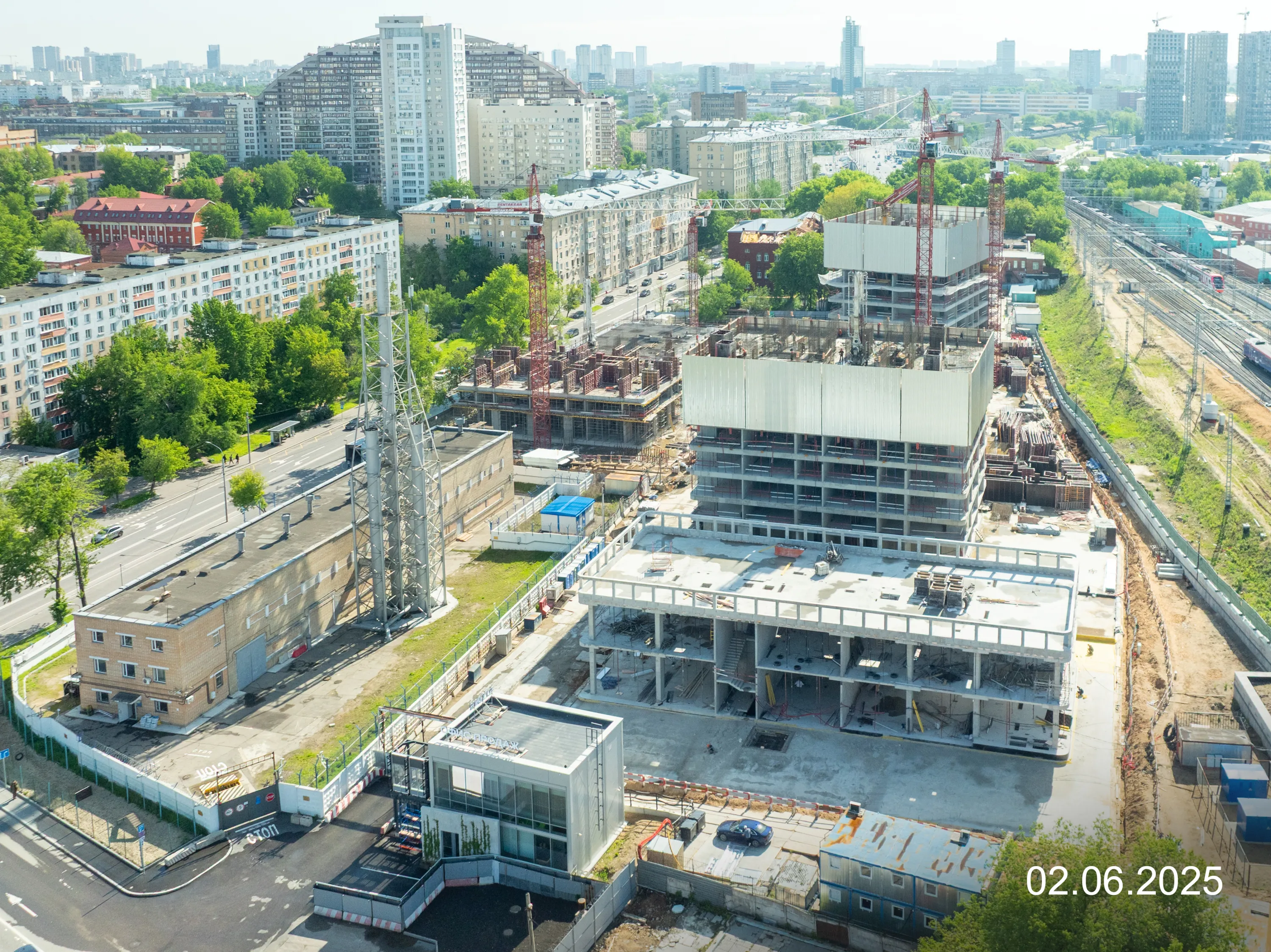 ЖК SOKOLNIKI (Сокольники) ход строительства