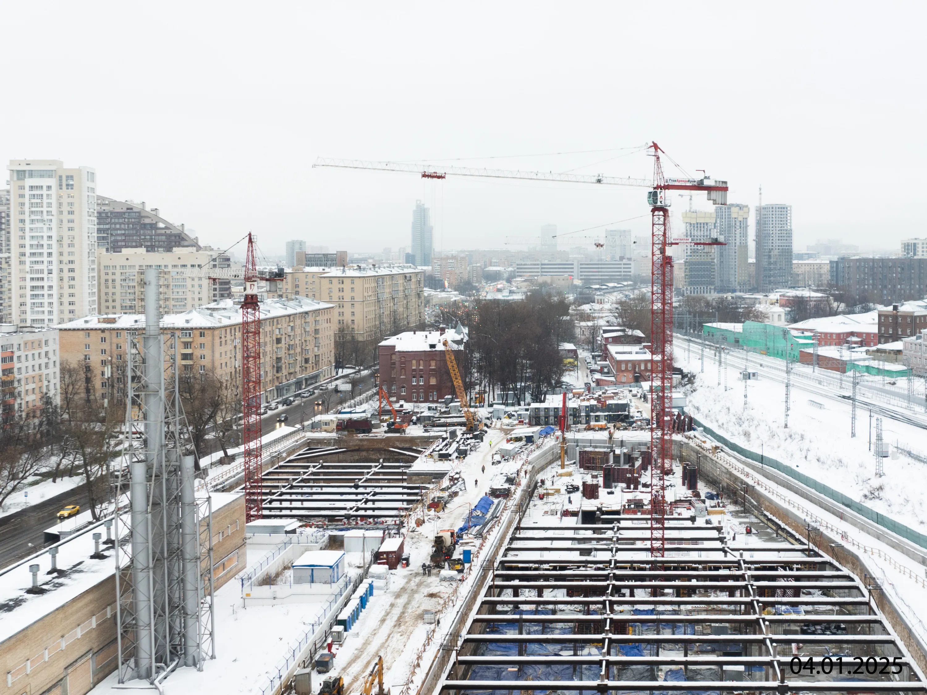 ЖК SOKOLNIKI (Сокольники) ход строительства