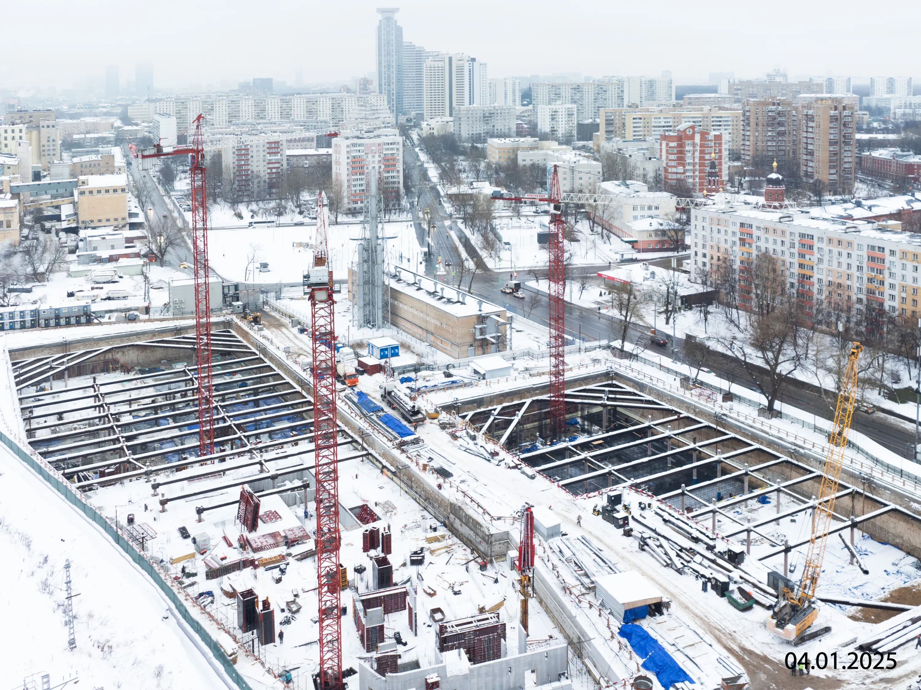 ЖК SOKOLNIKI (Сокольники) ход строительства