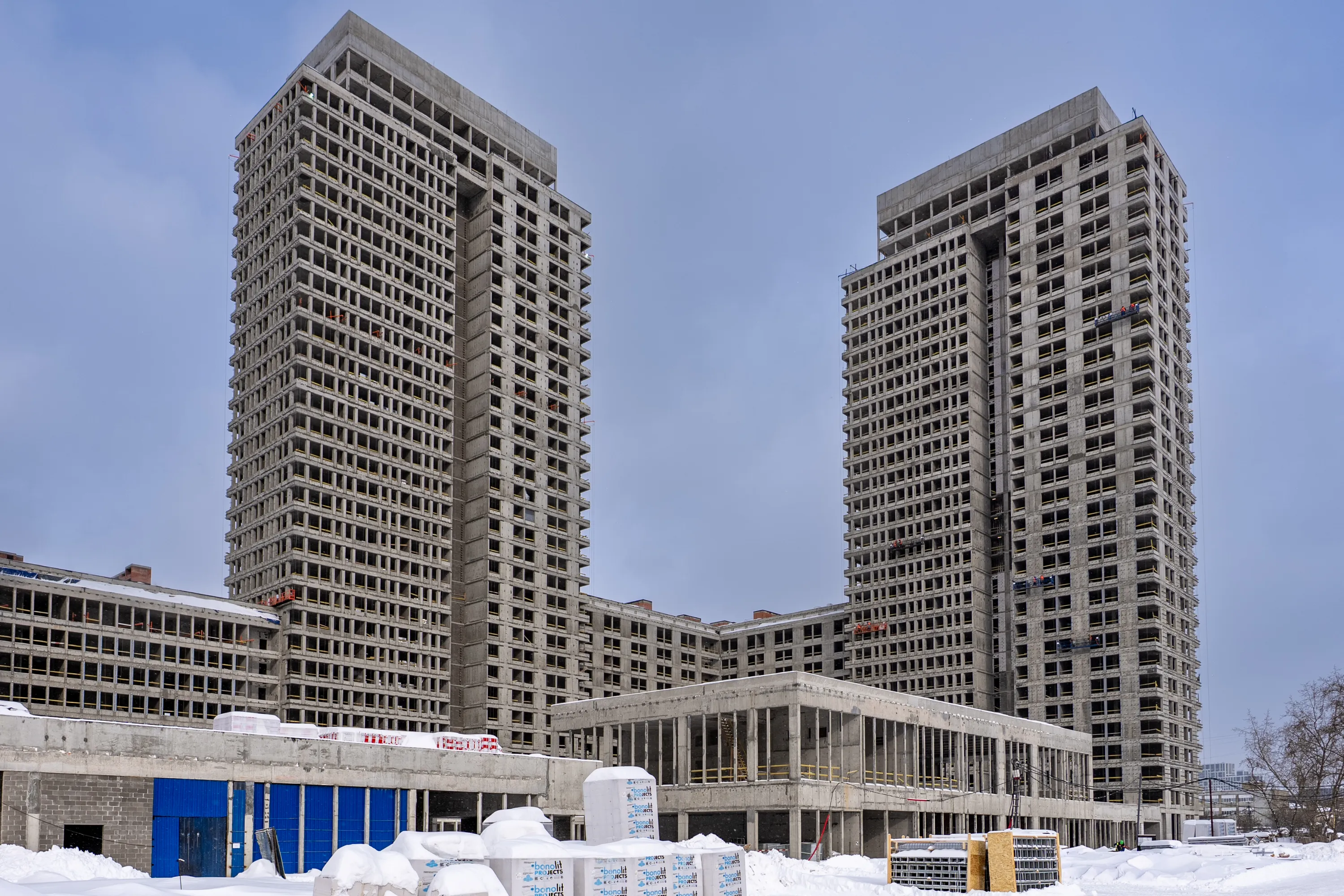 ЖК INJOY (ИНДЖОЙ) ход строительства