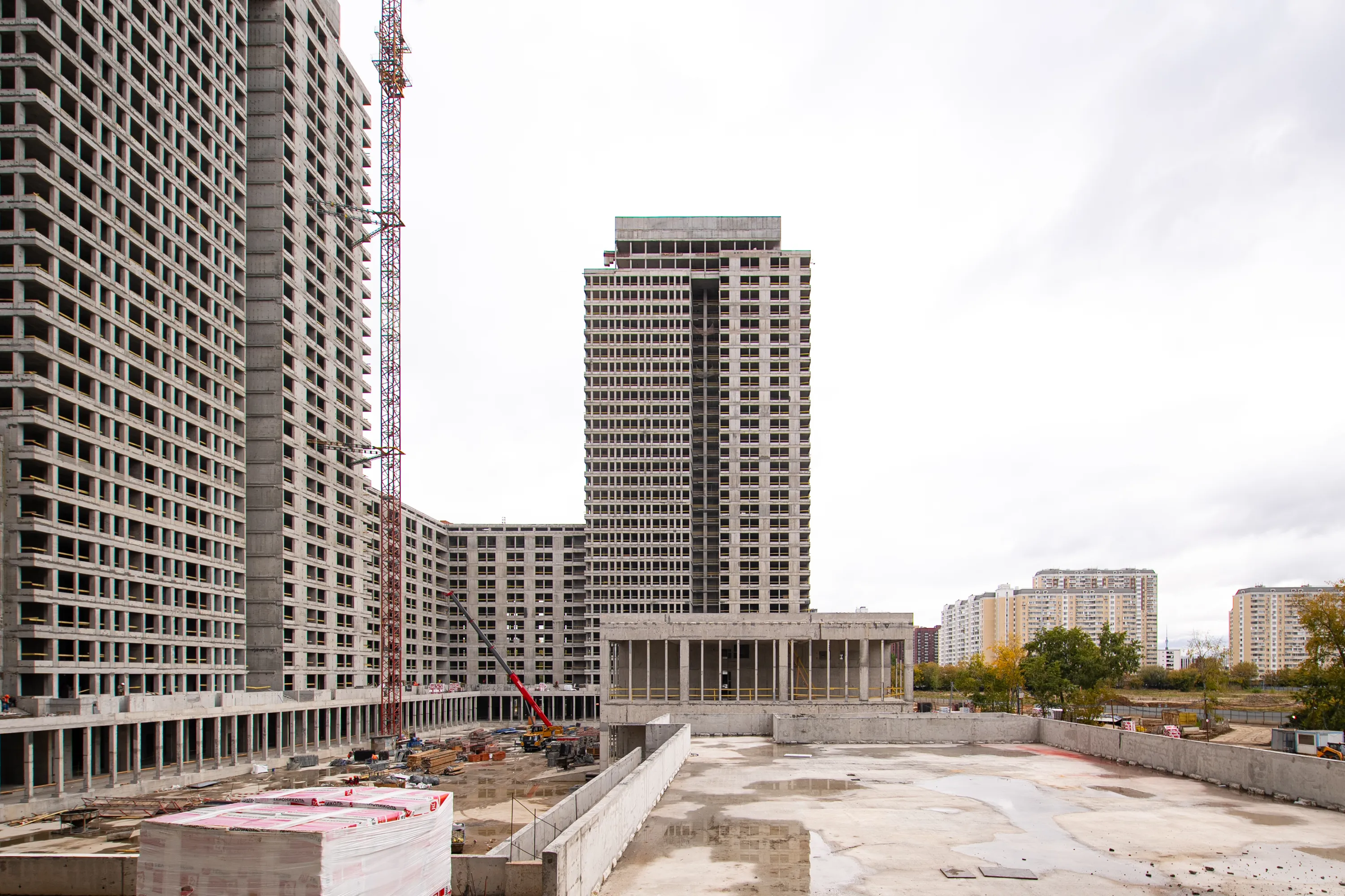 ЖК INJOY (ИНДЖОЙ) ход строительства